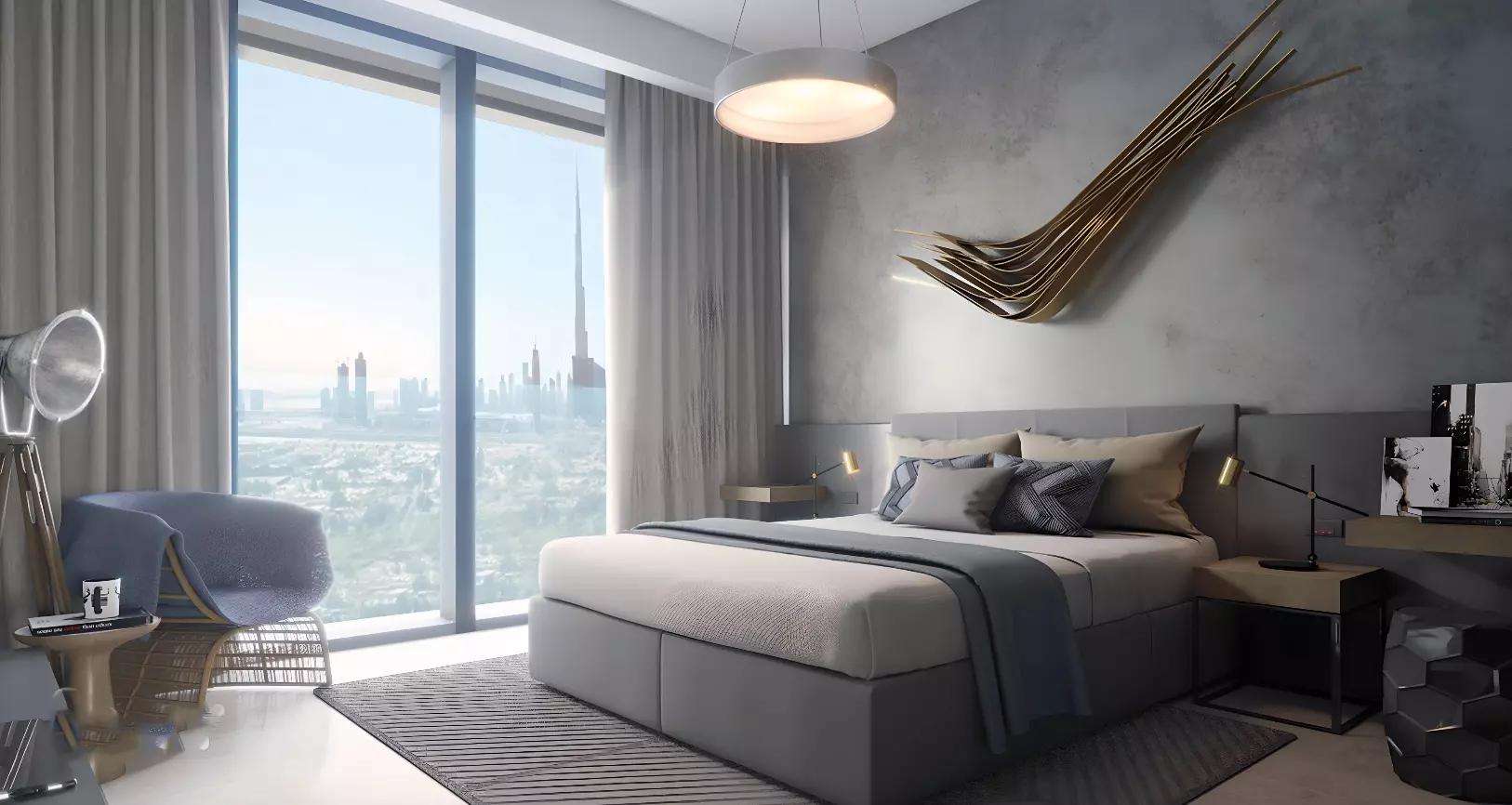 One B Tower residential interior finish, Business Bay, Dubai