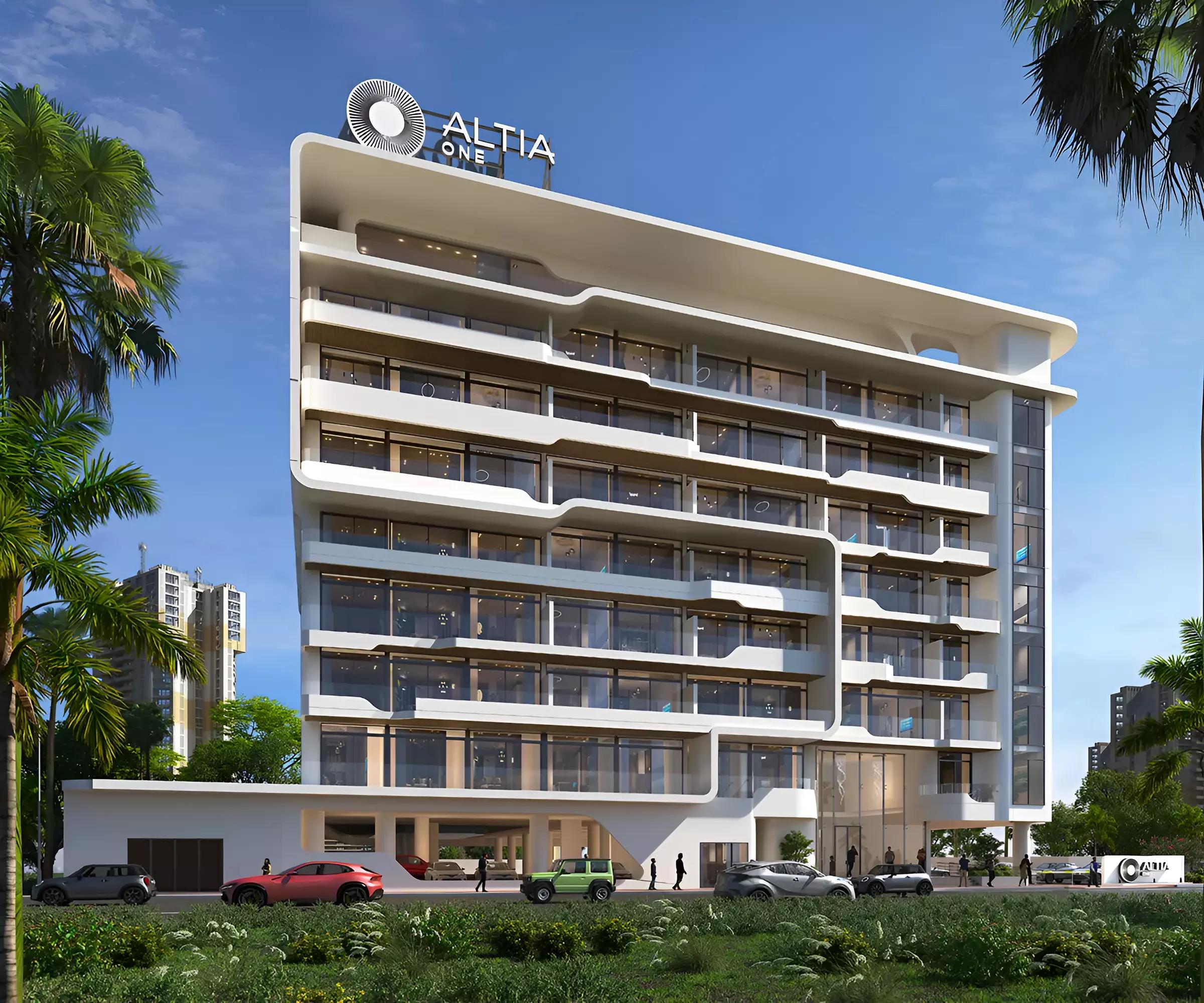 Altia One indoor swimming pool area