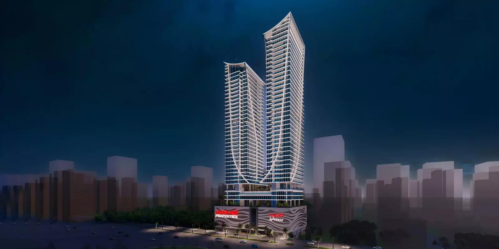 Elitz Phase 3 by Danube exterior facade, JVC, Dubai