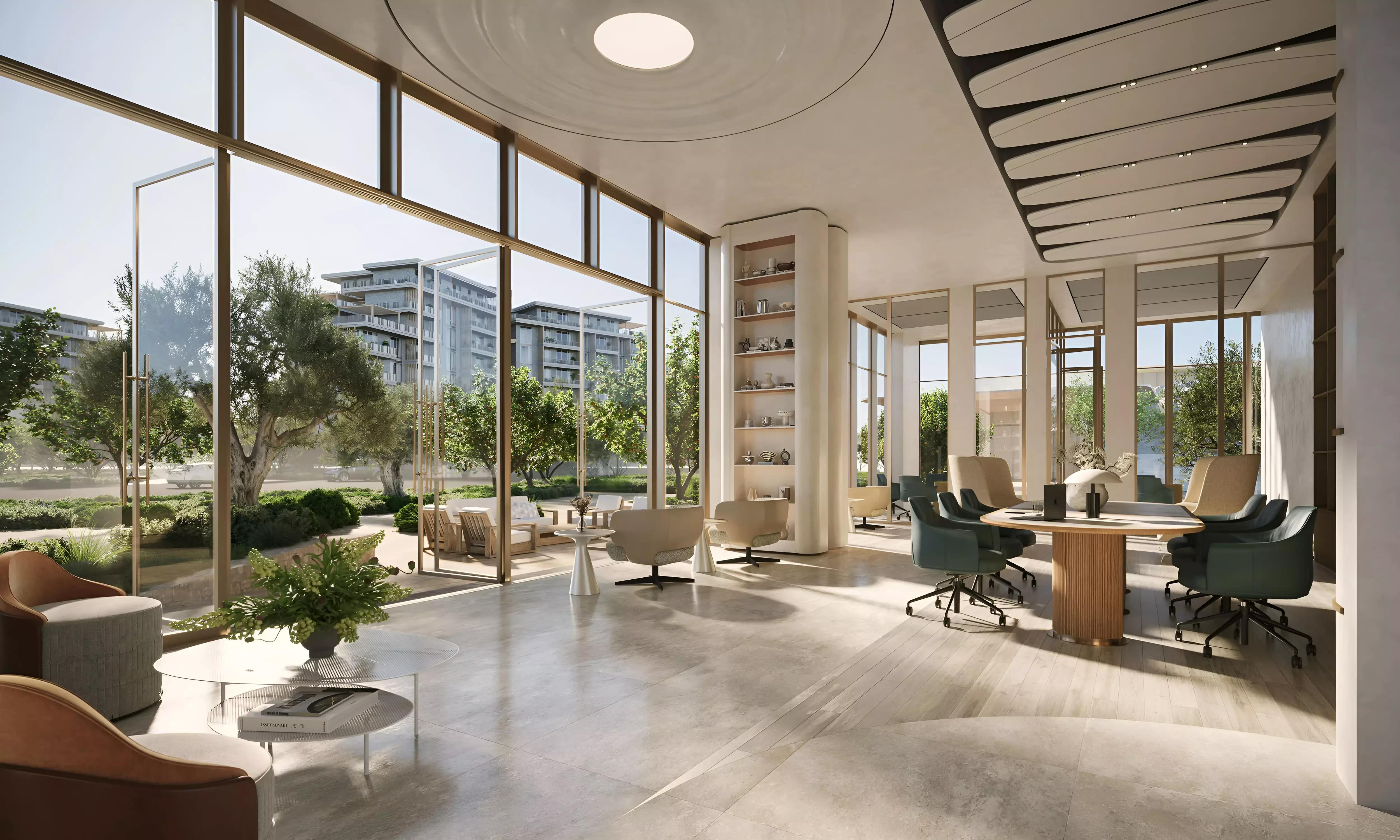 Arancia Yards residential tower exterior render, City of Arabia, Dubai
