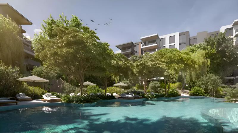 Arista at Ghaf Woods residential building exterior, Dubai Land, Dubai