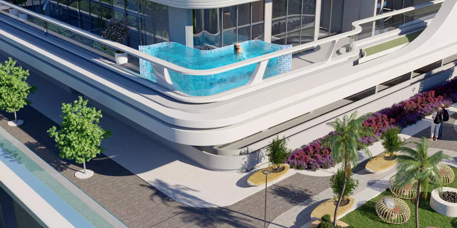 Samana California Phase 2 interior living space, Al Furjan, Dubai