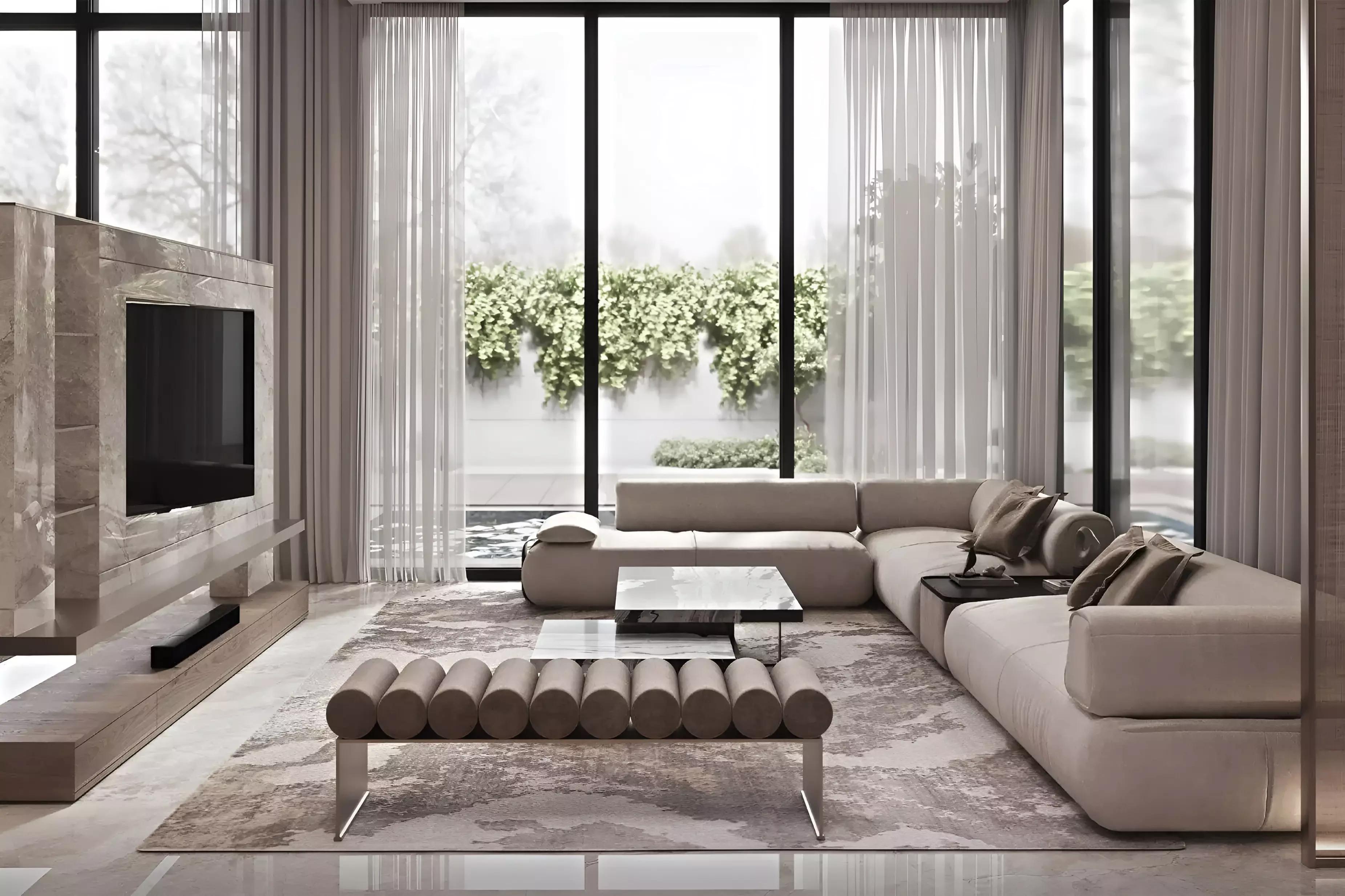 Selora Residences villa night exterior view, MBR City, Dubai