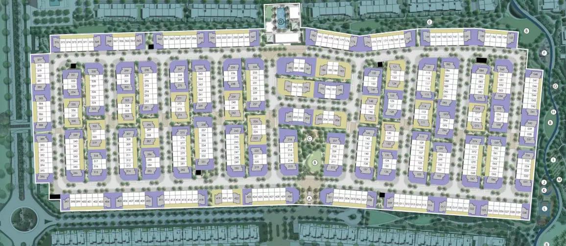 Elora at The Valley community master plan layout