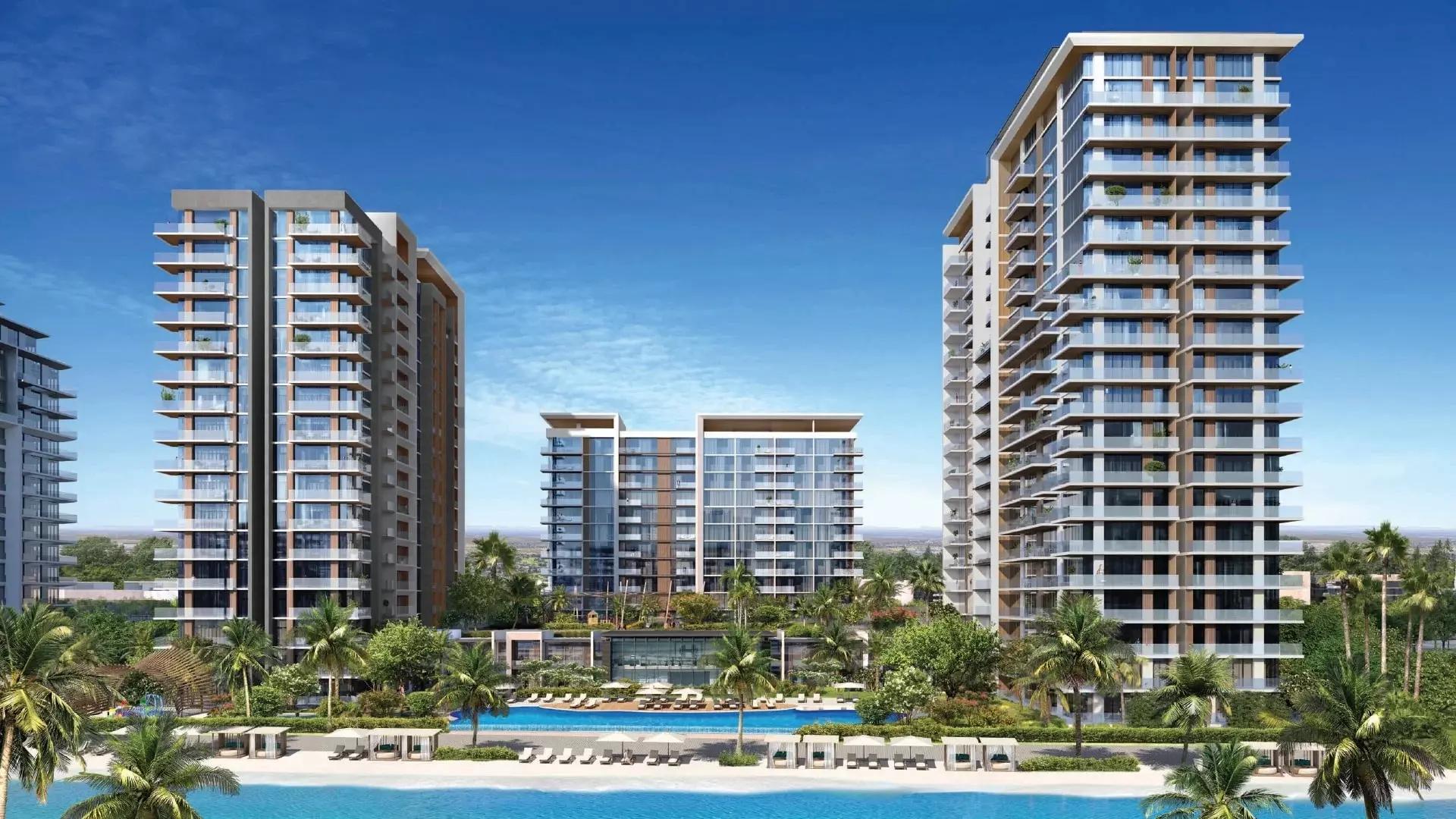 Naya Phase 3 by Nakheel exterior tower view, District One, MBR City, Dubai