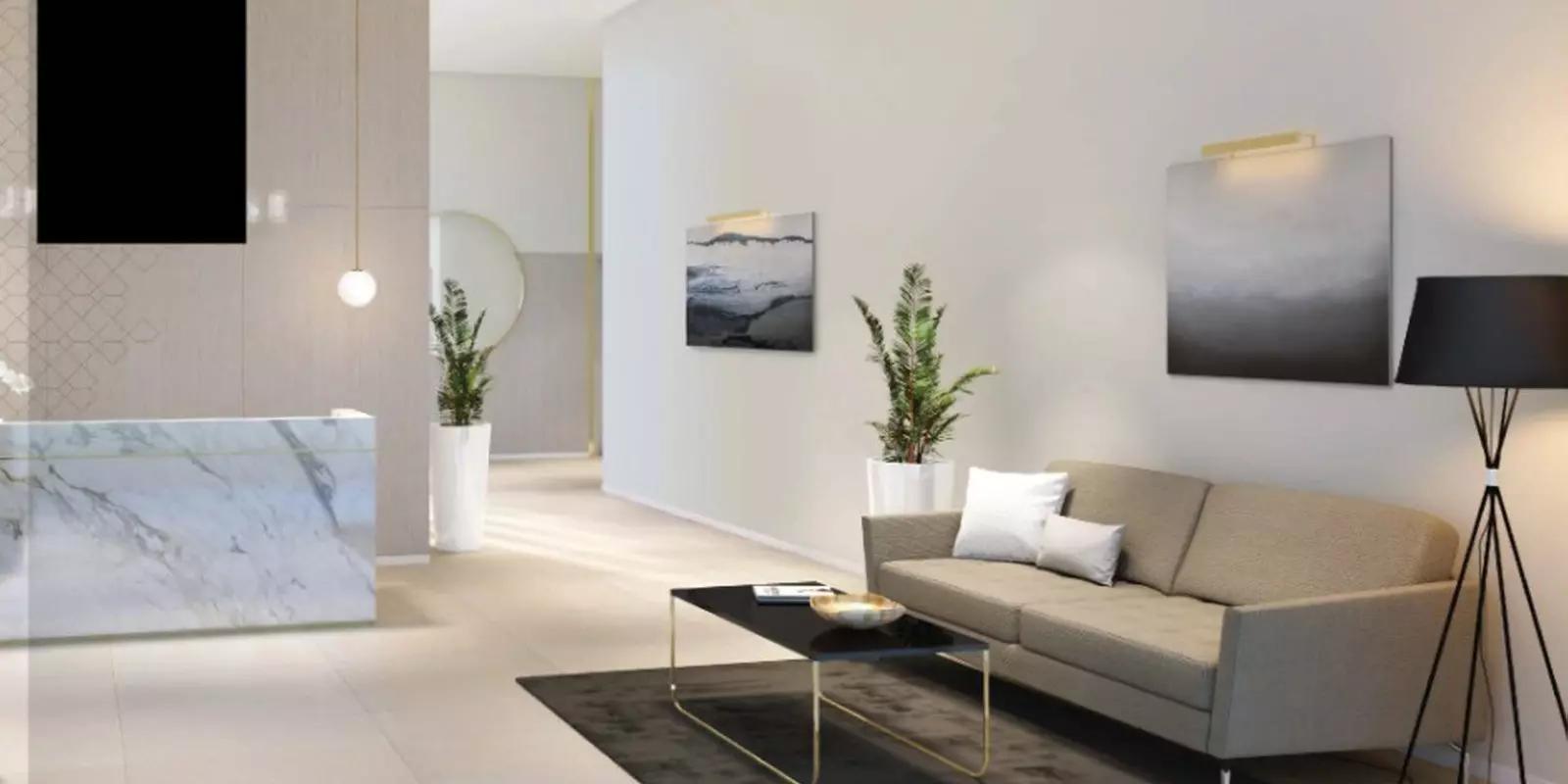 PG Upperhouse apartment interior finish, Al Furjan, Dubai