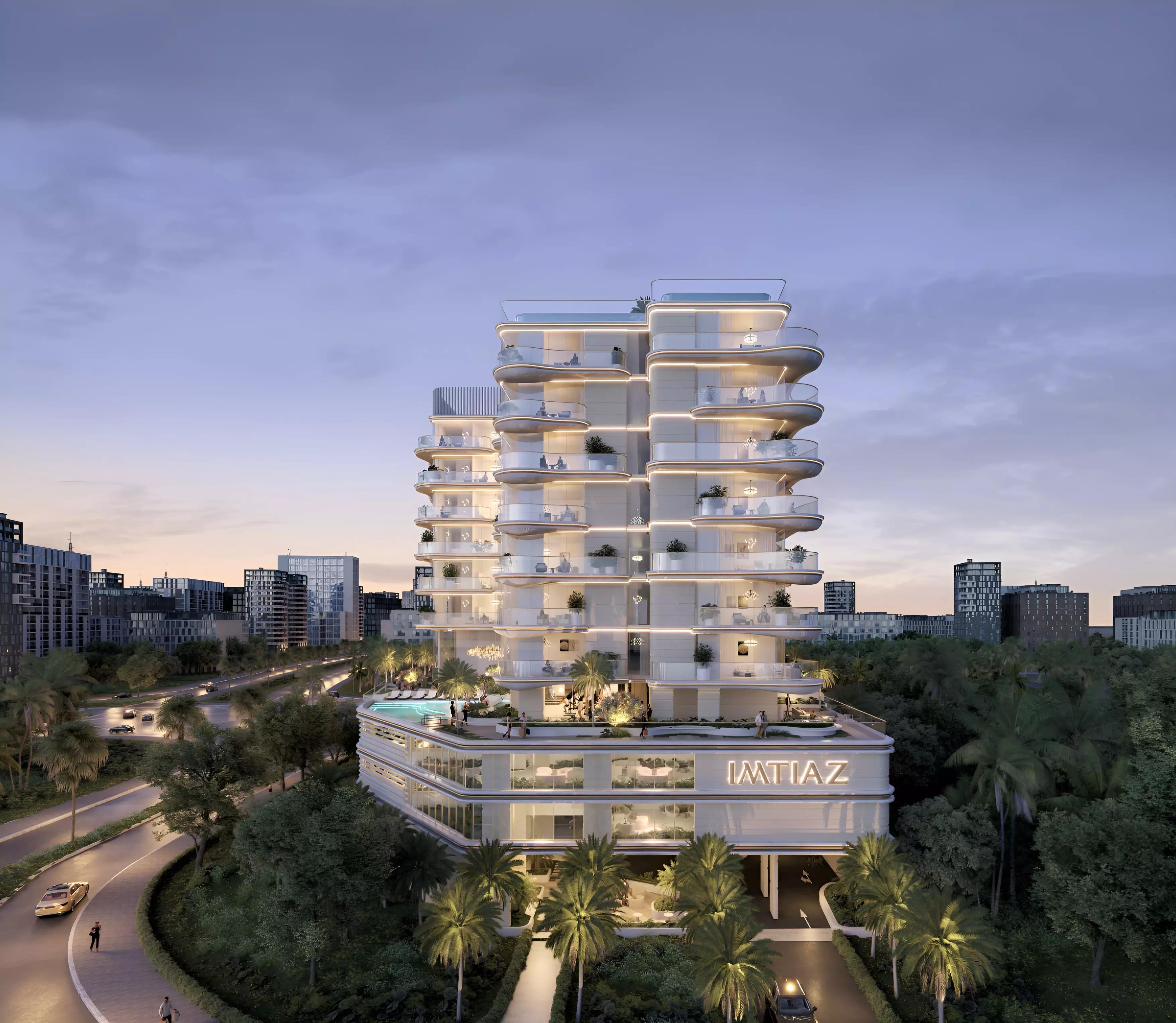 Beach Walk Residences 4 exterior facade, Dubai Islands
