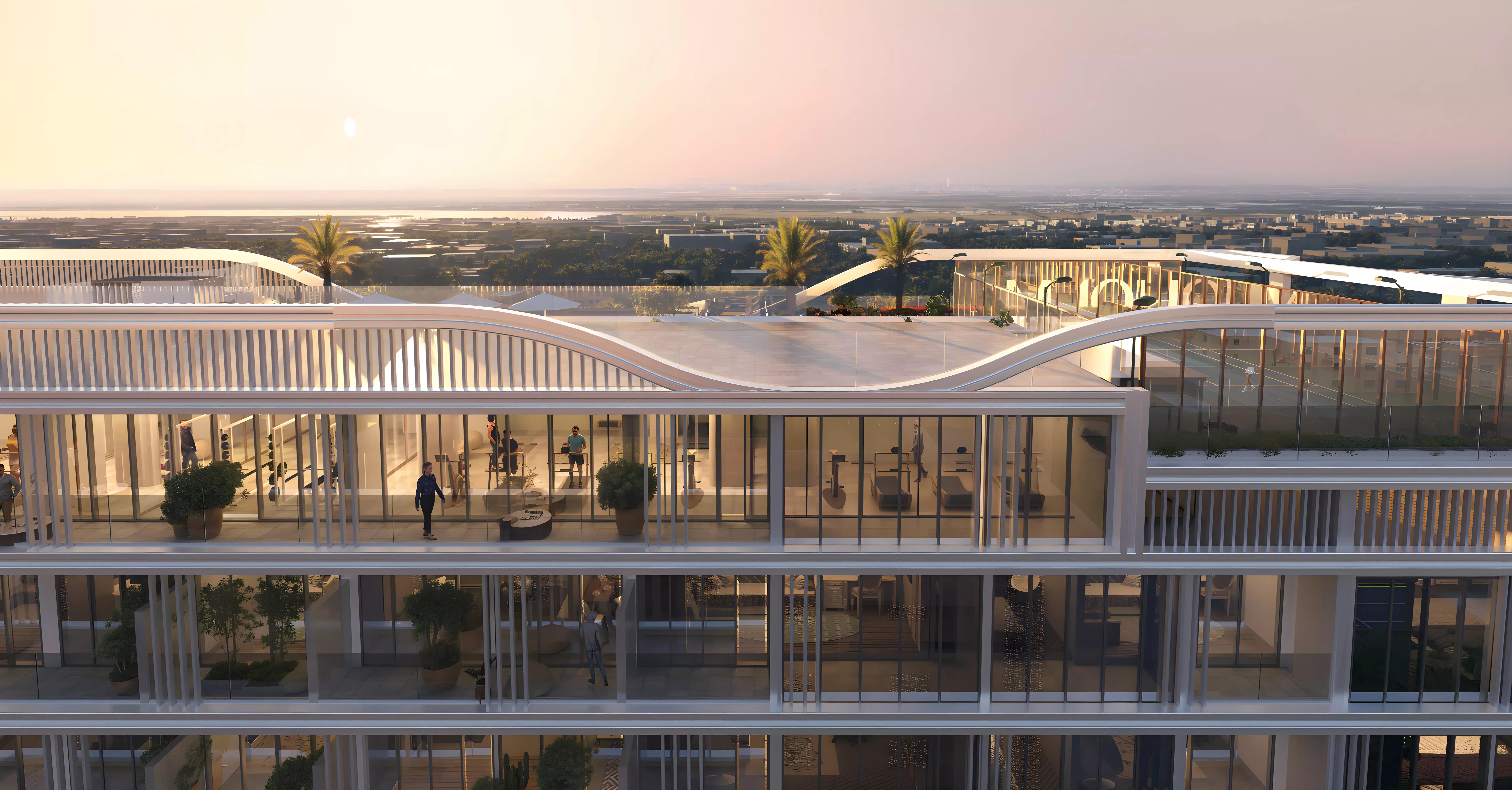 Linea building exterior view, Holm Developments project in Al Satwa, Dubai