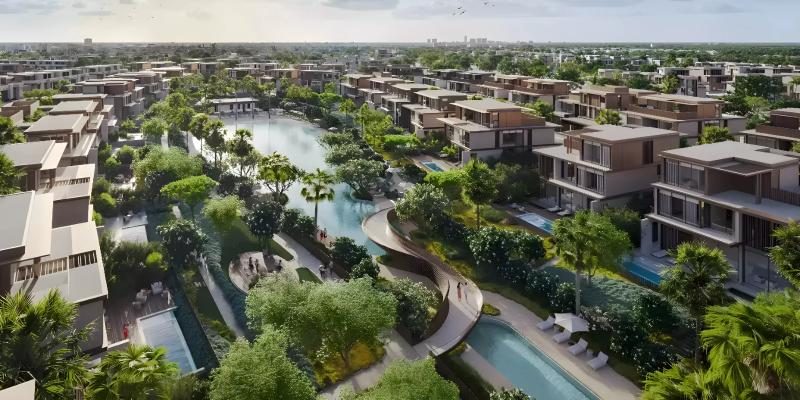 Villa exterior at Nad Al Sheba Gardens Phase 8, Dubai
