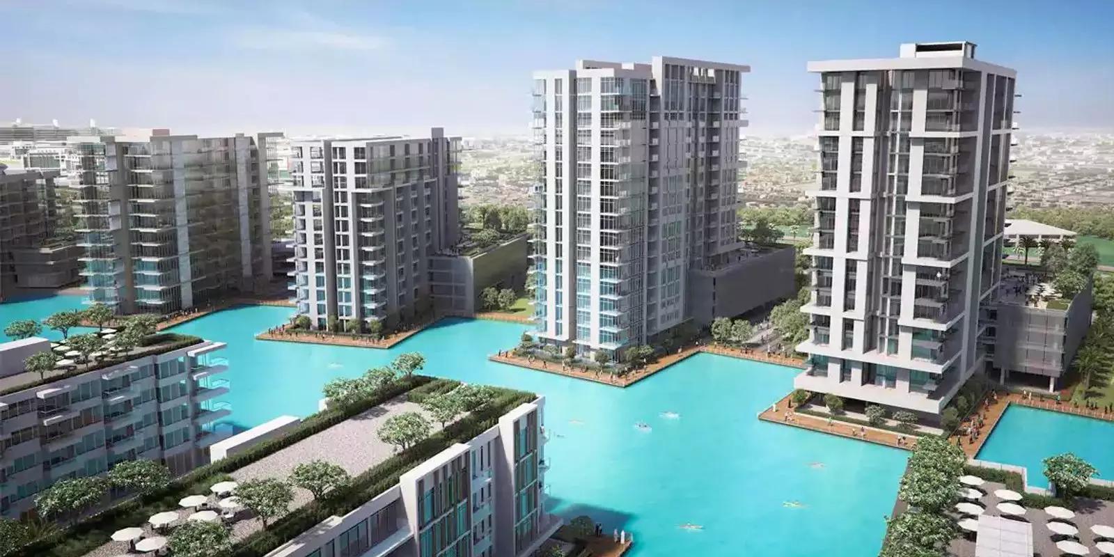 Gymnasium interior at Residences 11, District One, Dubai