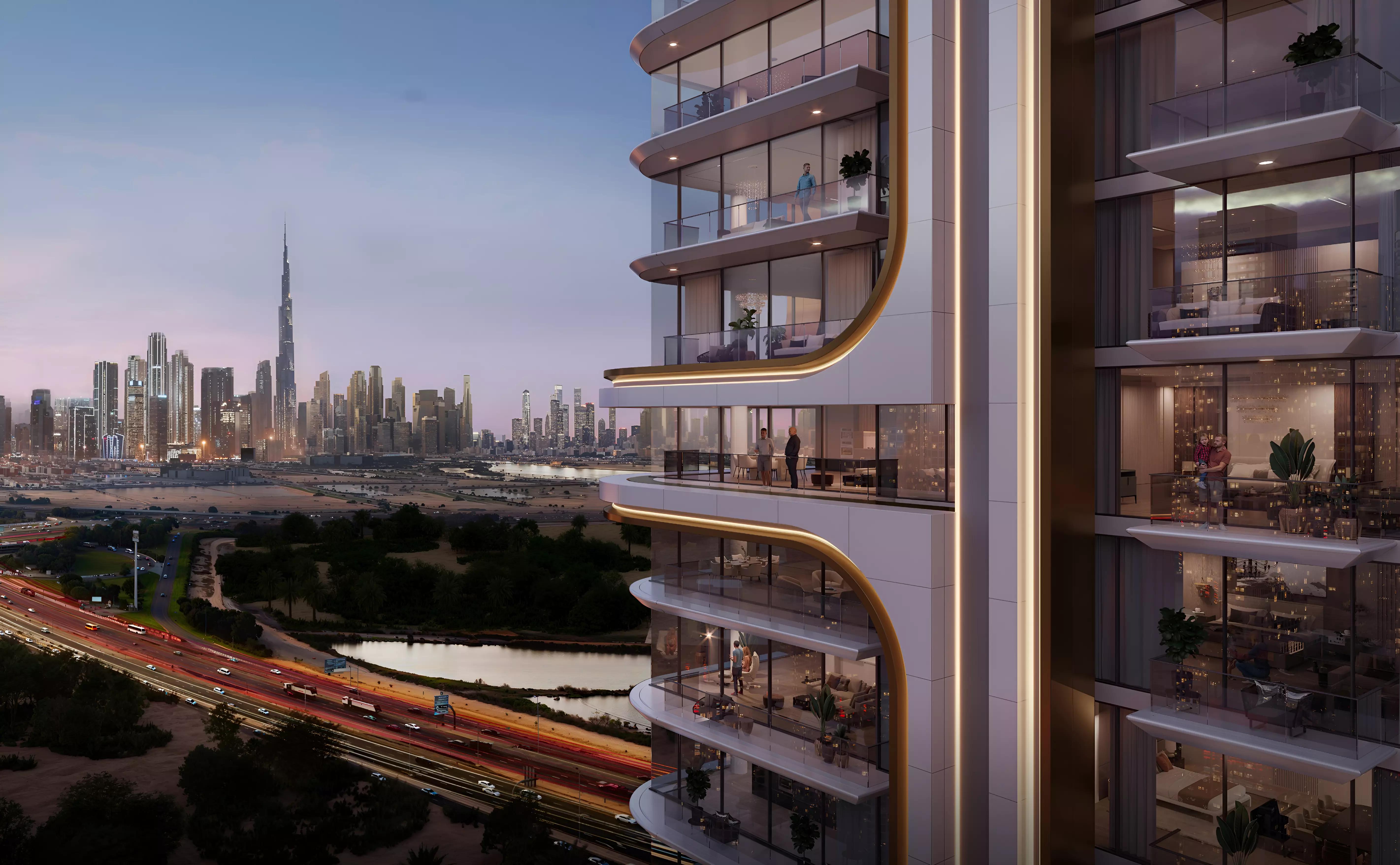 Highgrove clubhouse and golf facilities, Bukadra, Dubai