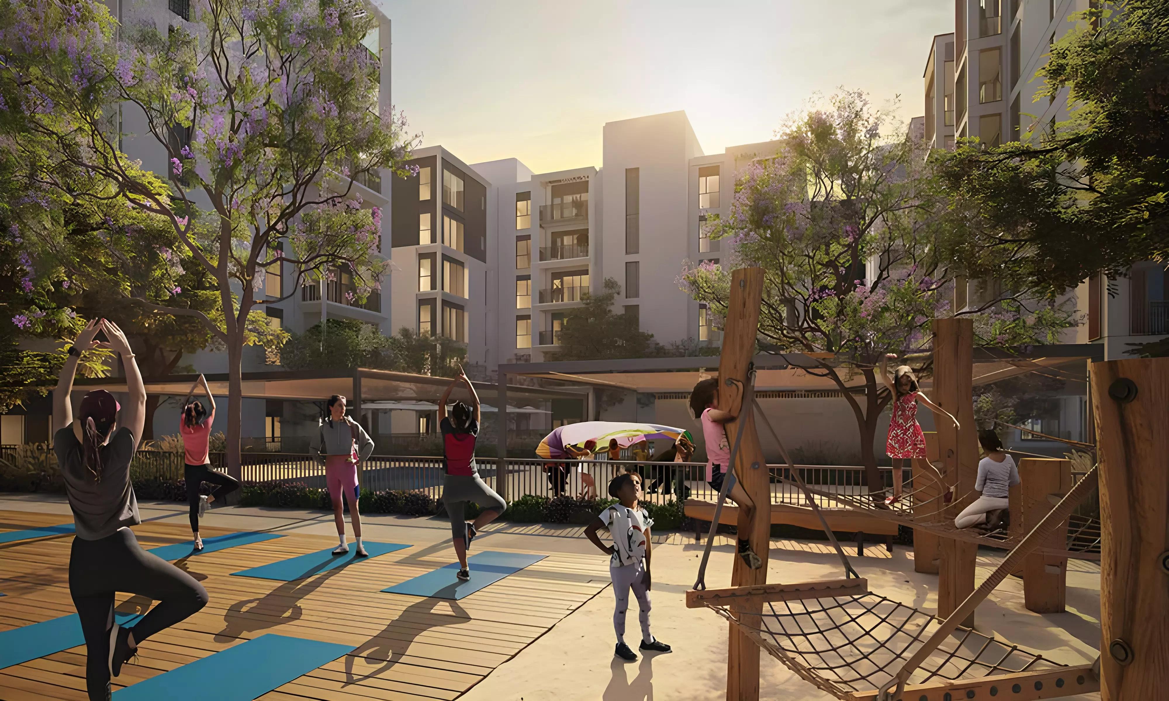 Moor at Creek Beach community view, Creek Beach Dubai
