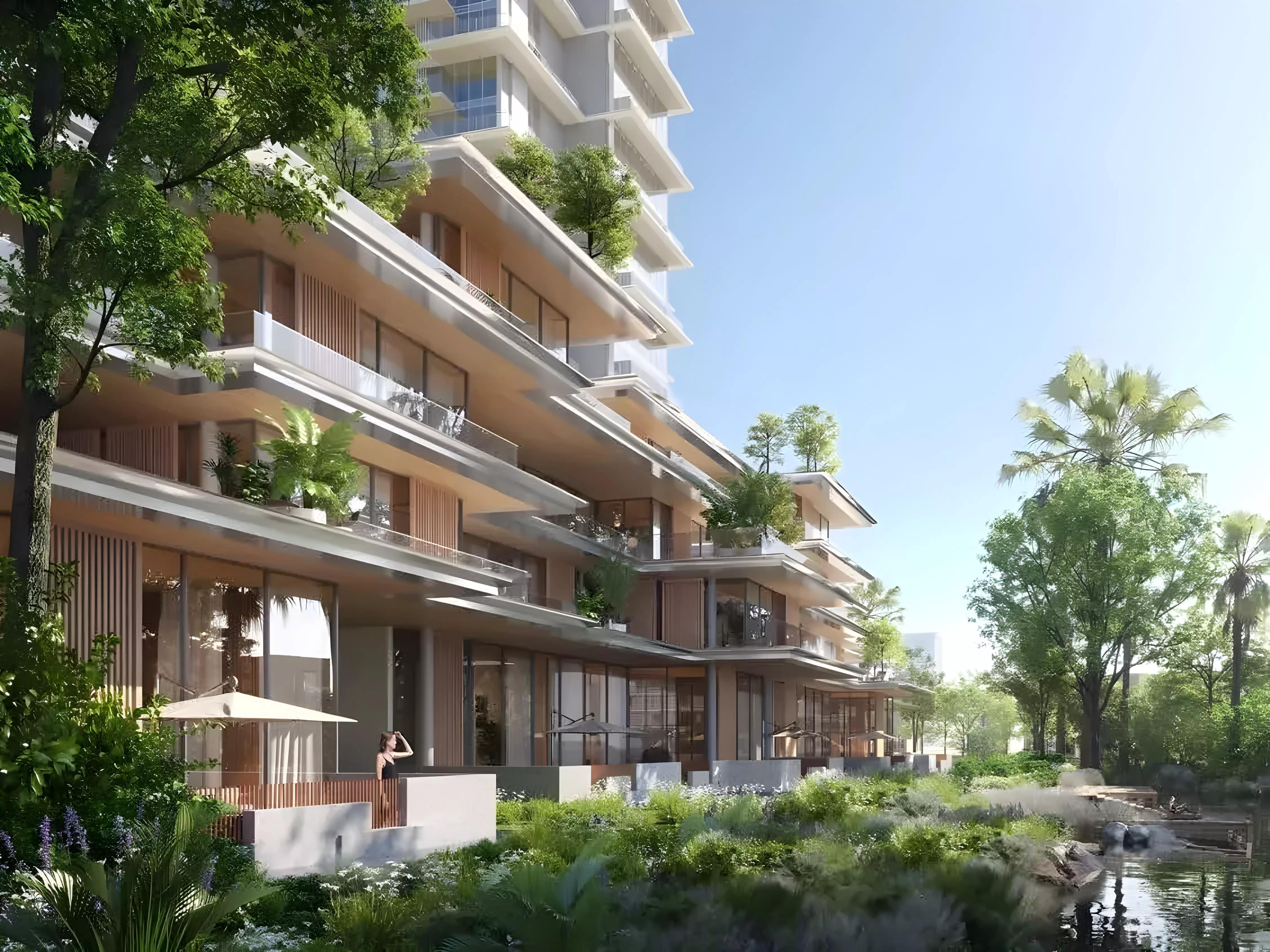 Master plan layout of Serenia District East, Jumeirah Islands, Dubai