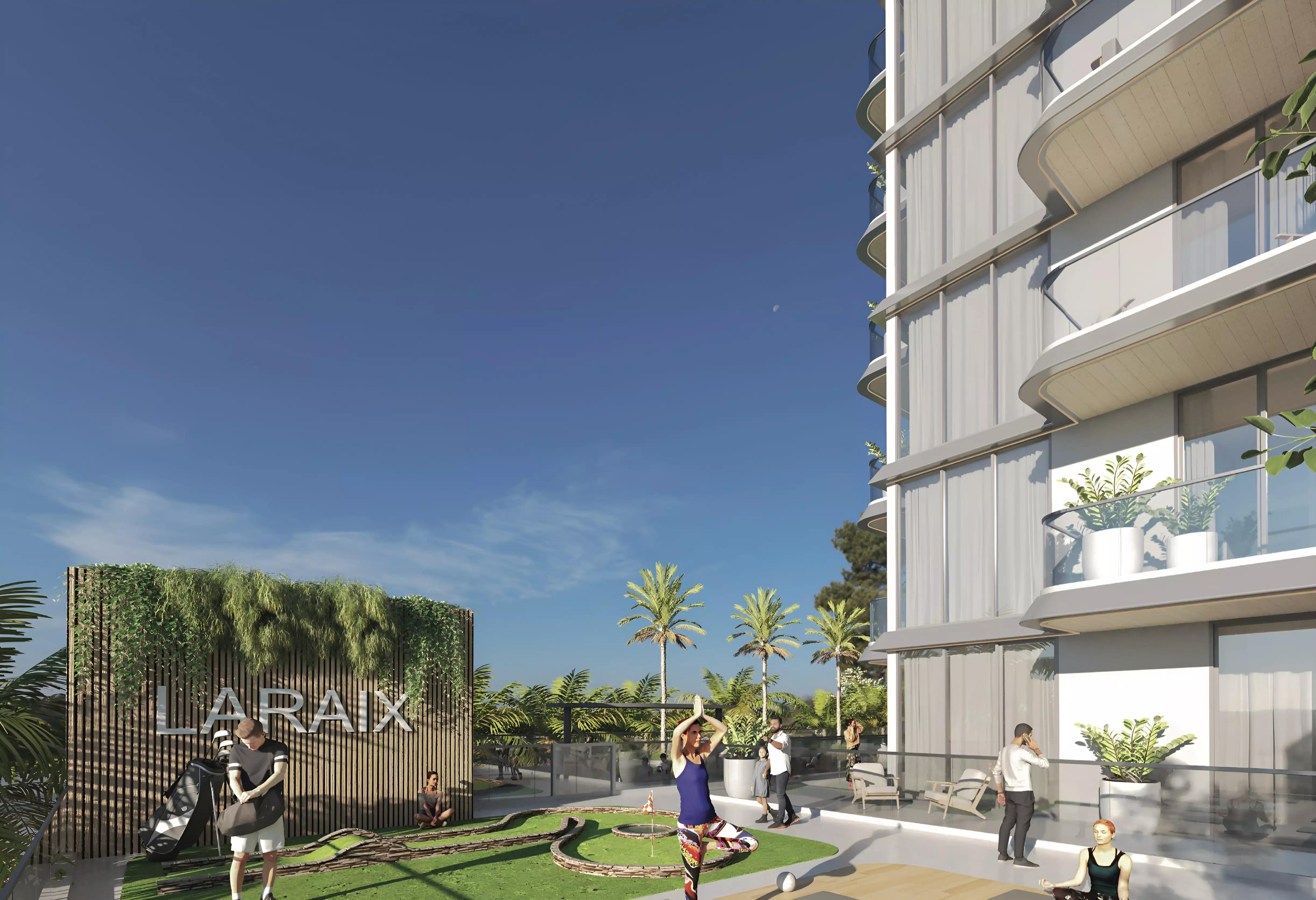 Zyra Hills residential facade view, Al Warsan, Dubai