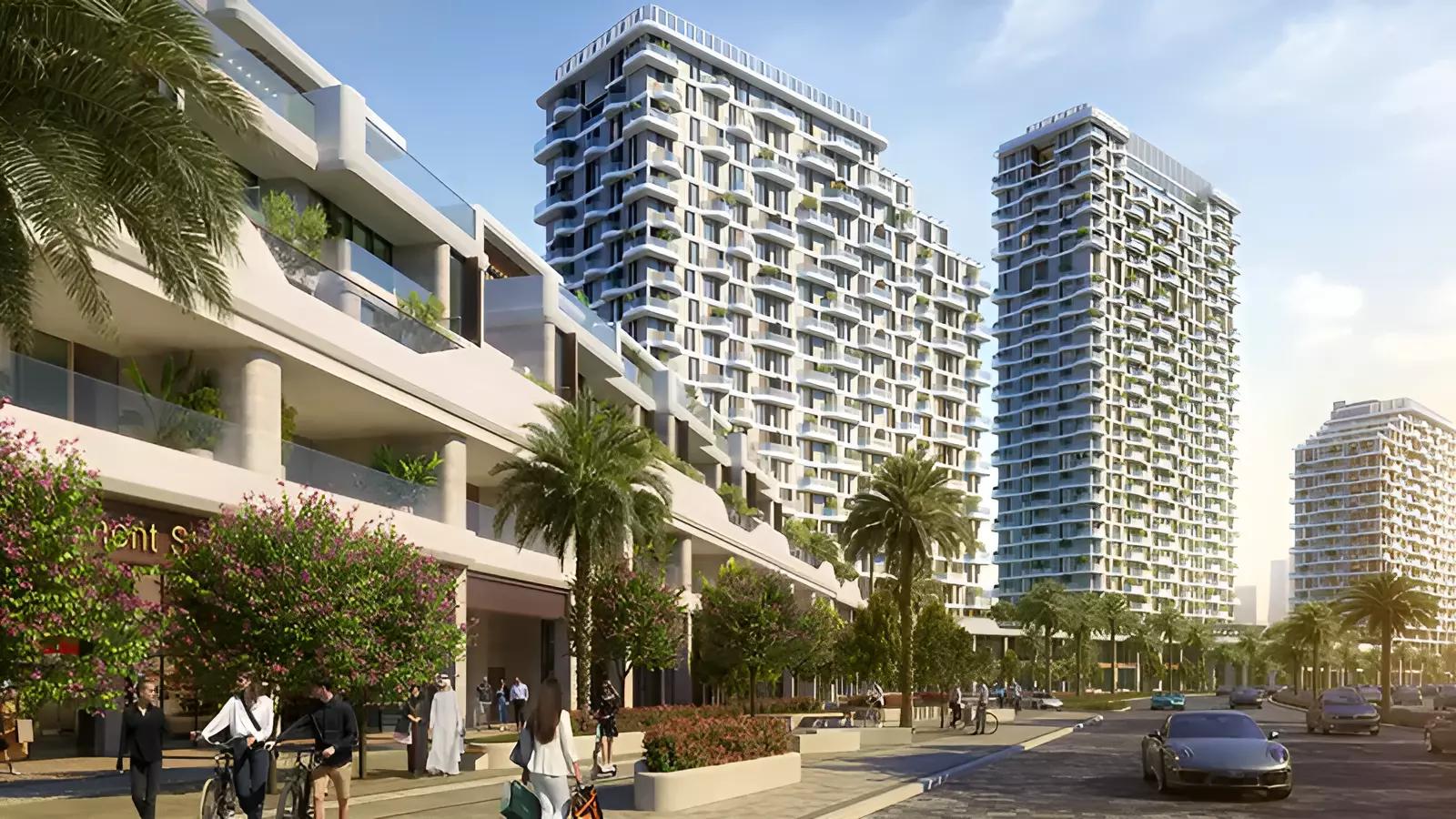 Takaya Kalina townhouse exterior render, Motor City, Dubai