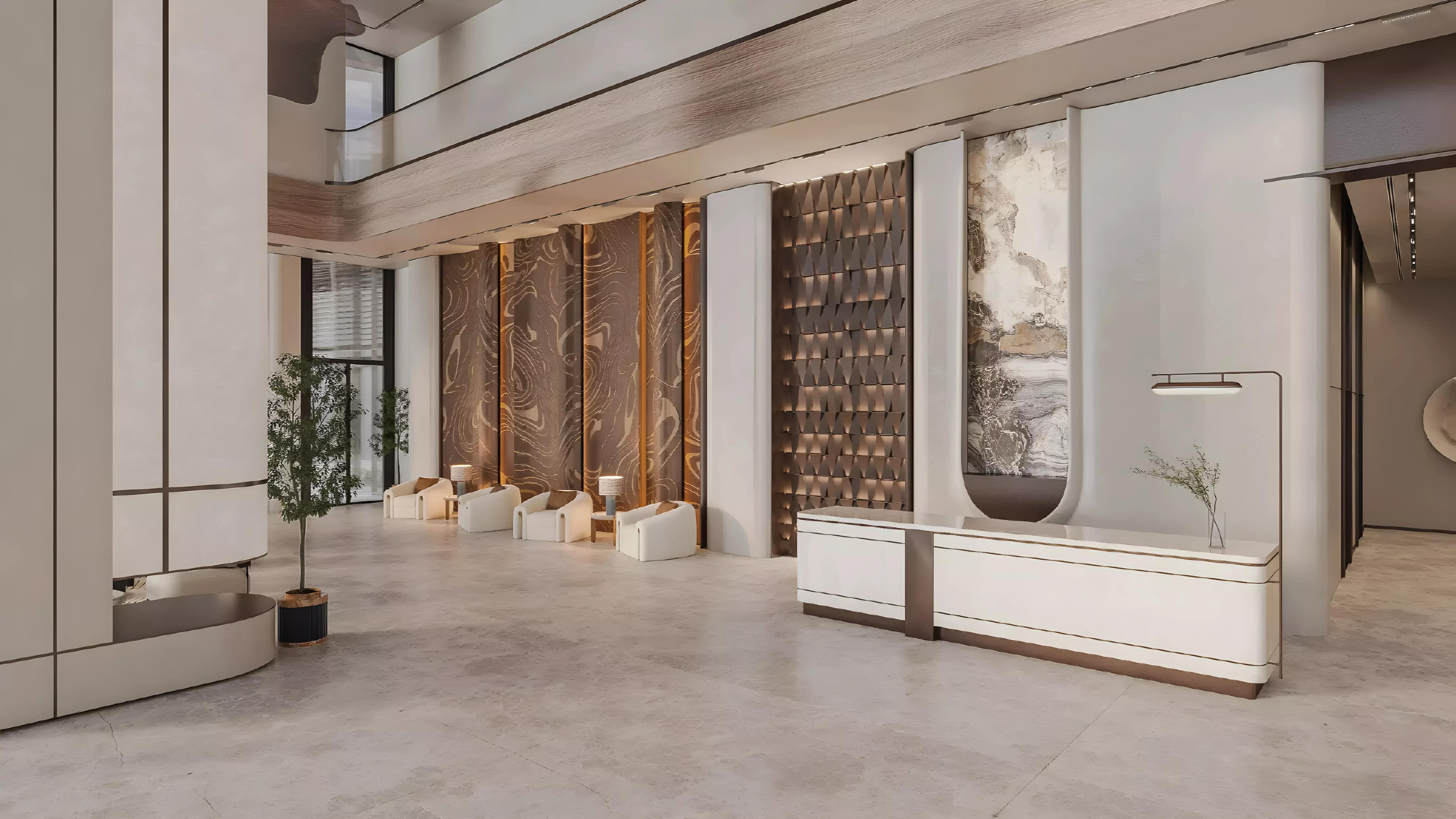 Beverly Grande apartment interior living space