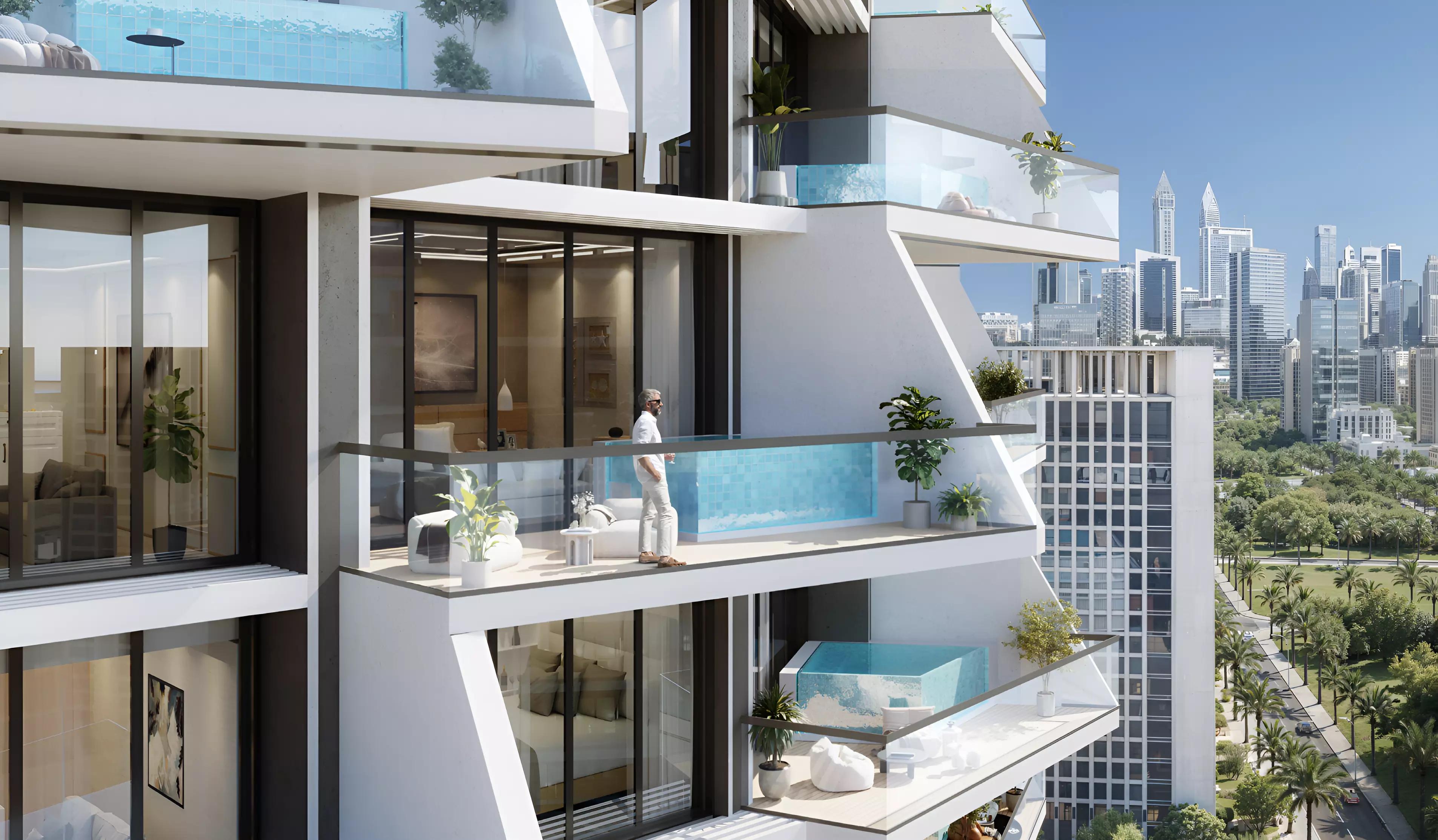 Binghatti Grove master plan layout, District 17, Jumeirah Village Circle