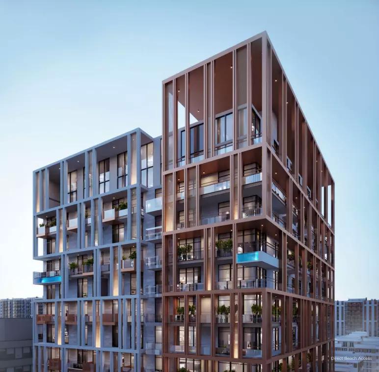 AB Cavalier exterior facade, JVC District 12, Dubai