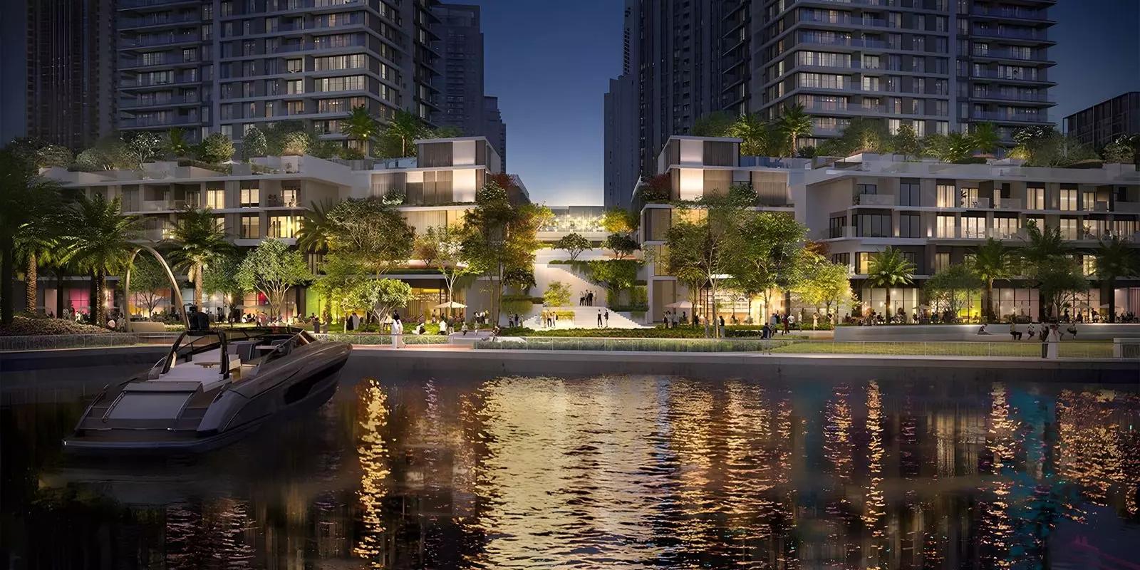 Creek Waters lobby or amenity lounge interior, Dubai Creek Harbour