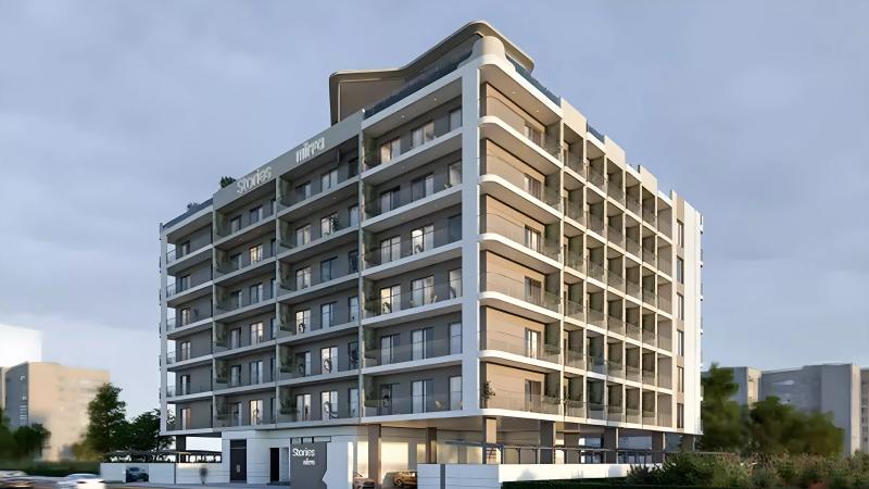 Stories by Mirfa exterior building facade, Dubai South, Dubai