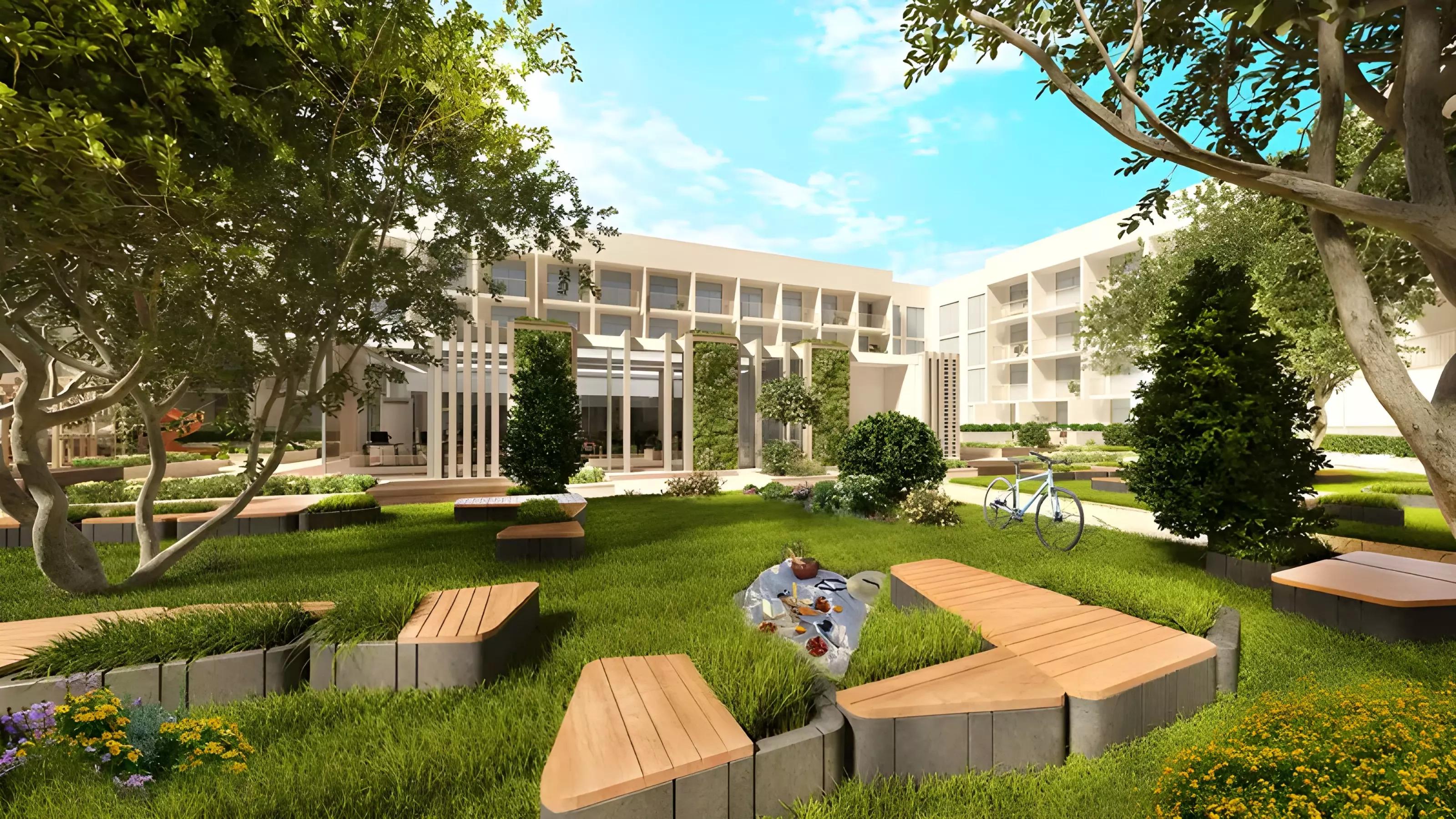 Luma 22 shared pool and amenity deck, Jumeirah Village Circle