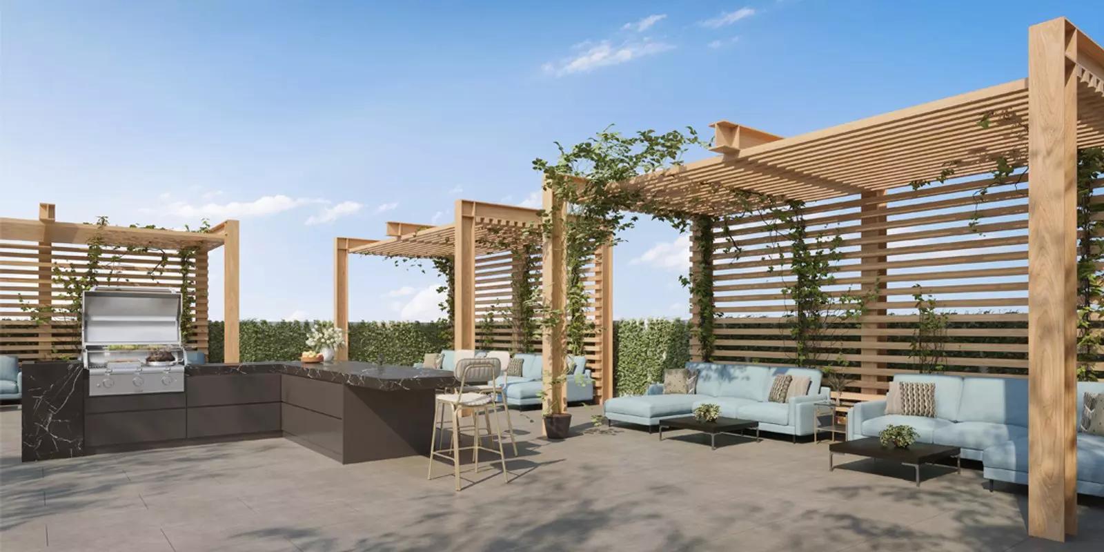 Supreme Residence apartment interior living space, Arjan, Dubai