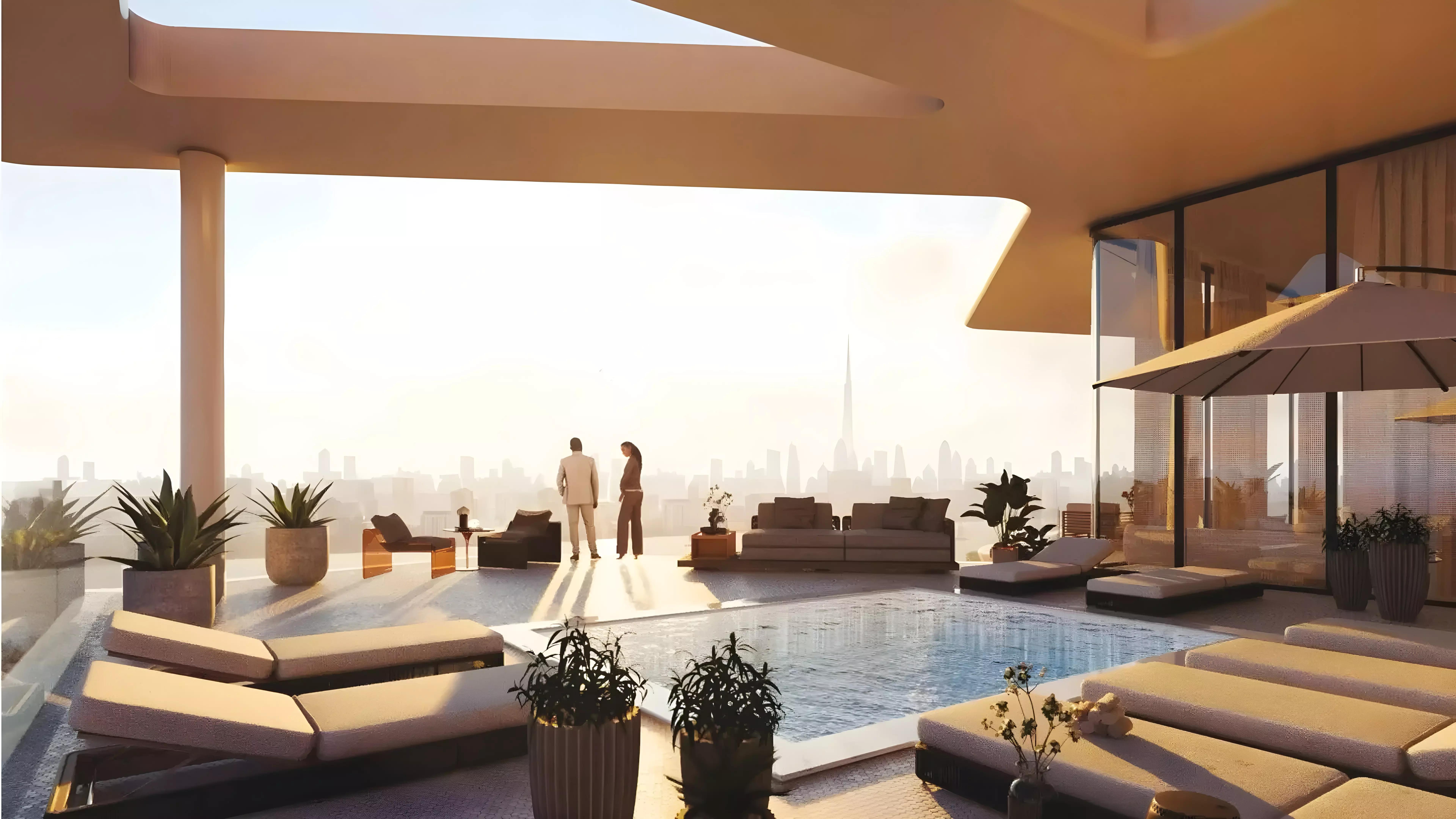 Luxury Canal Residences indoor swimming pool amenity