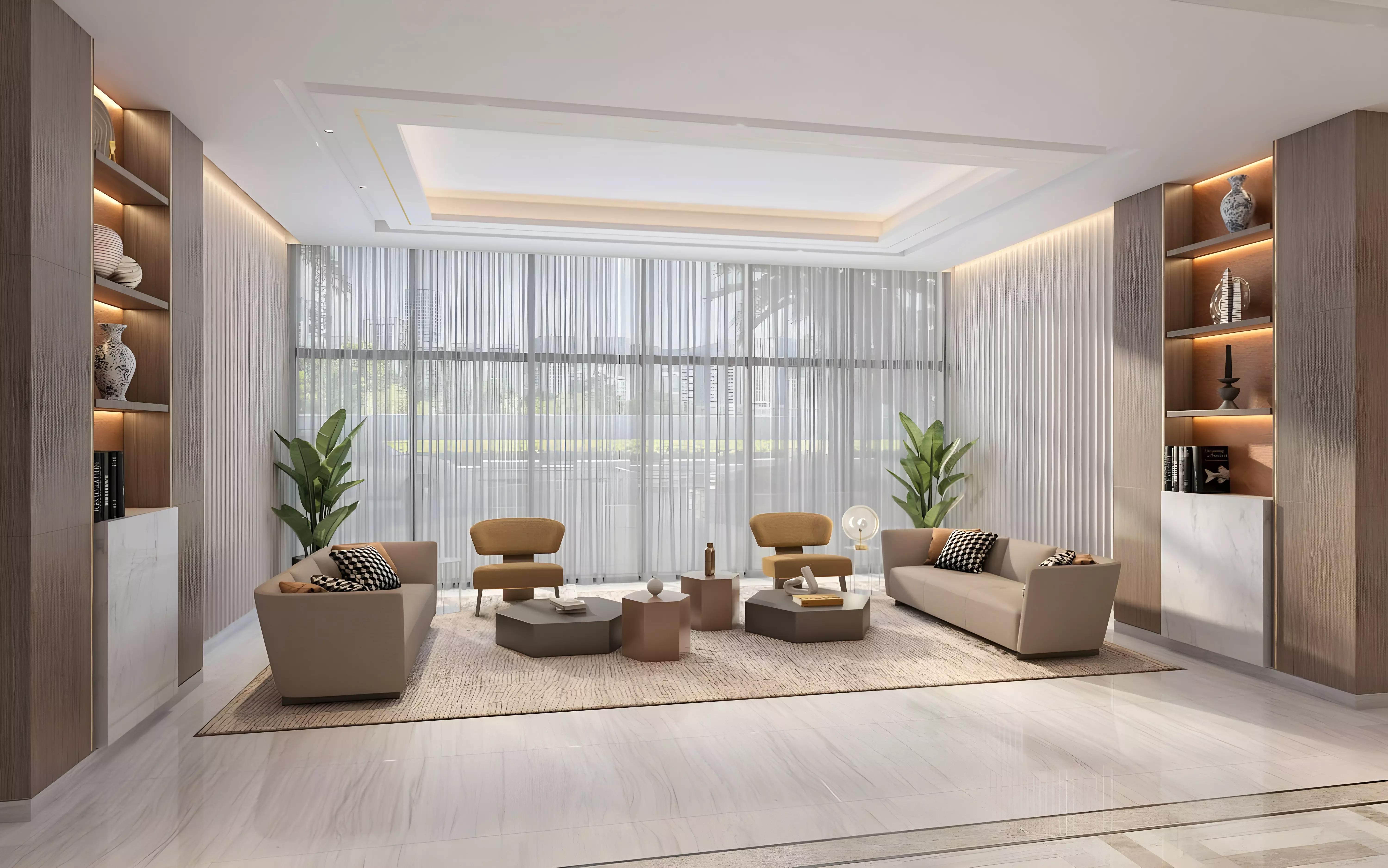 Azizi David bedroom interior finish, Dubai