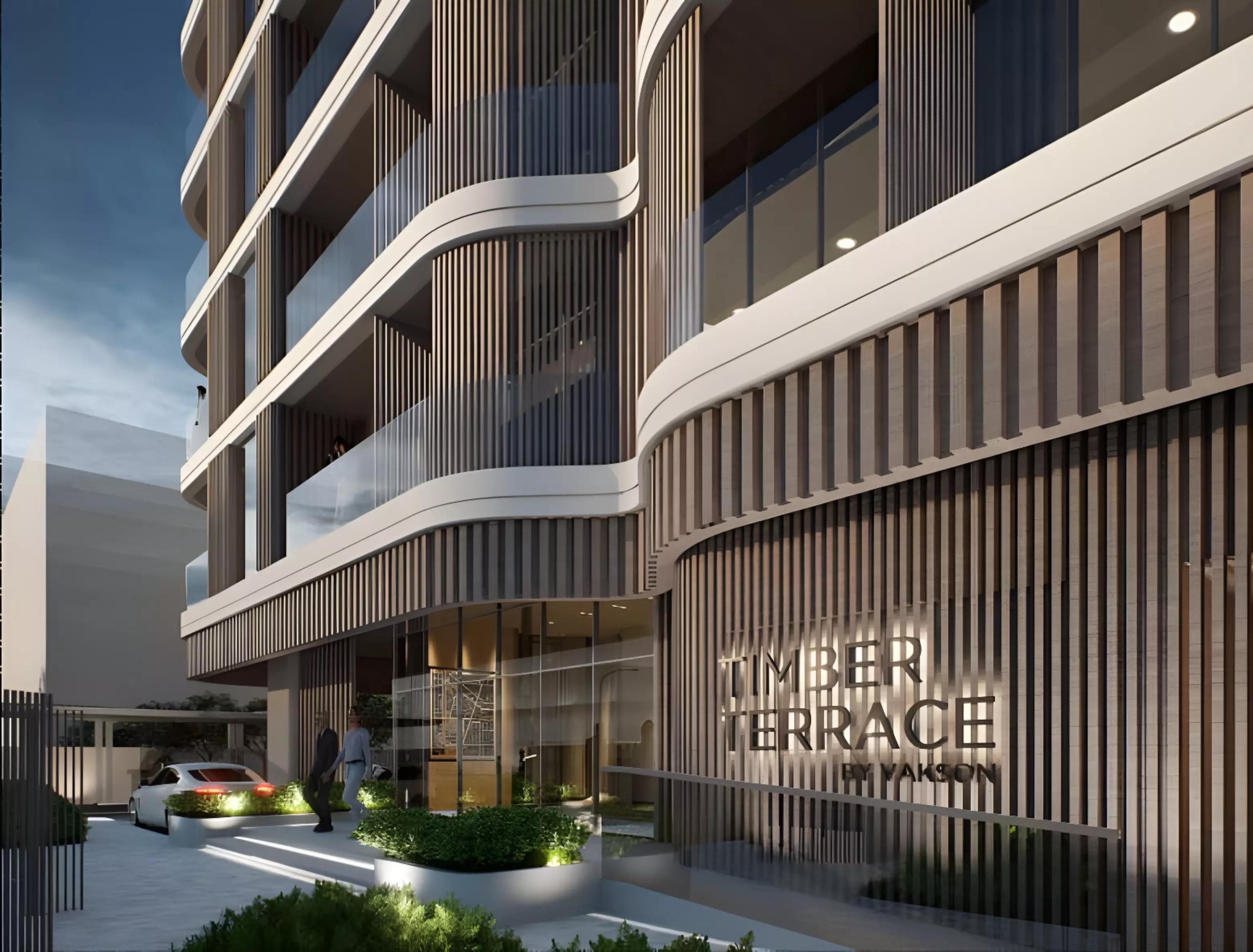 Timber Terrace masterplan layout, Dubai South