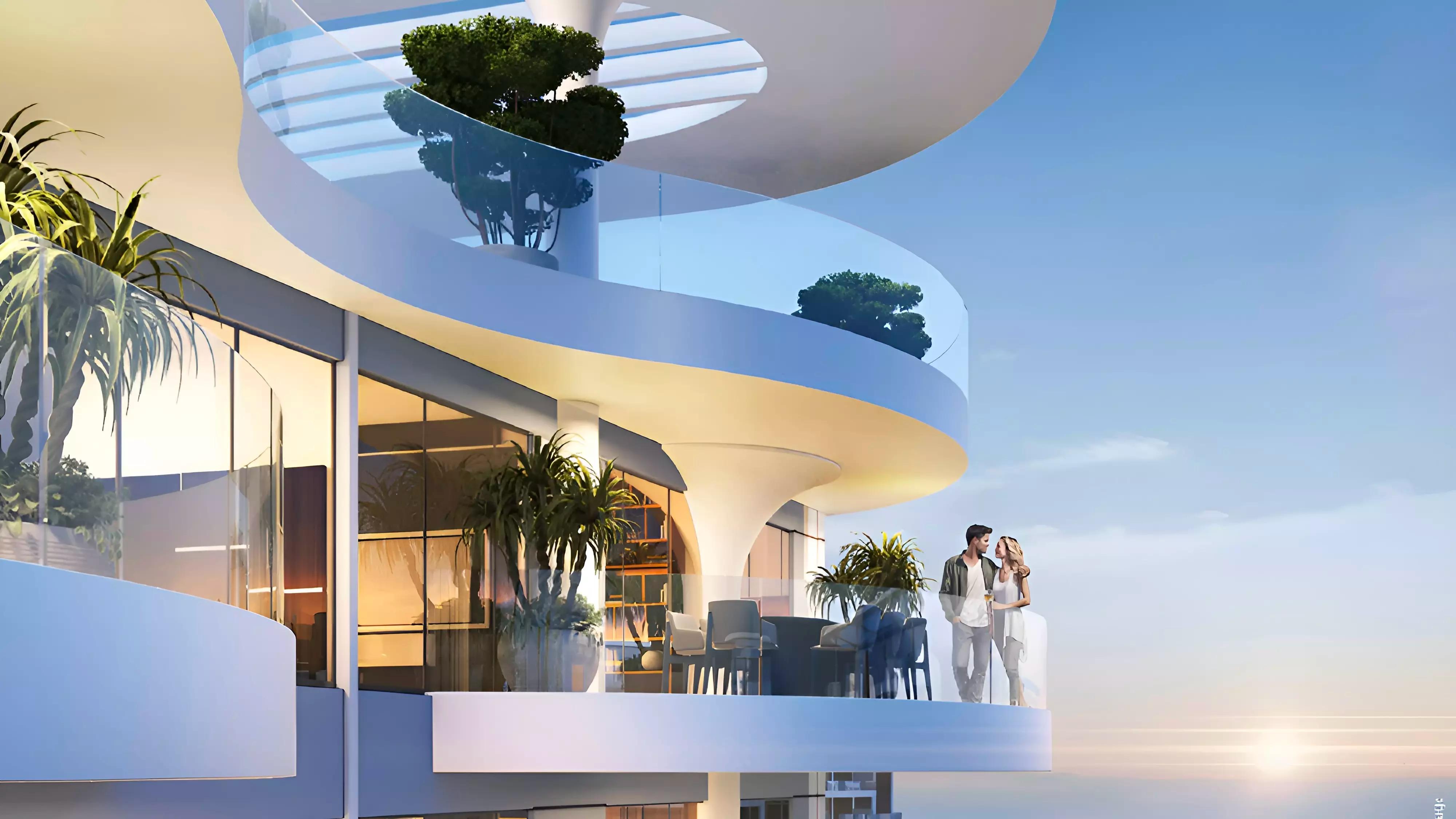 Damac Riverside Views Marine 3 waterfront community view, DIP, Dubai