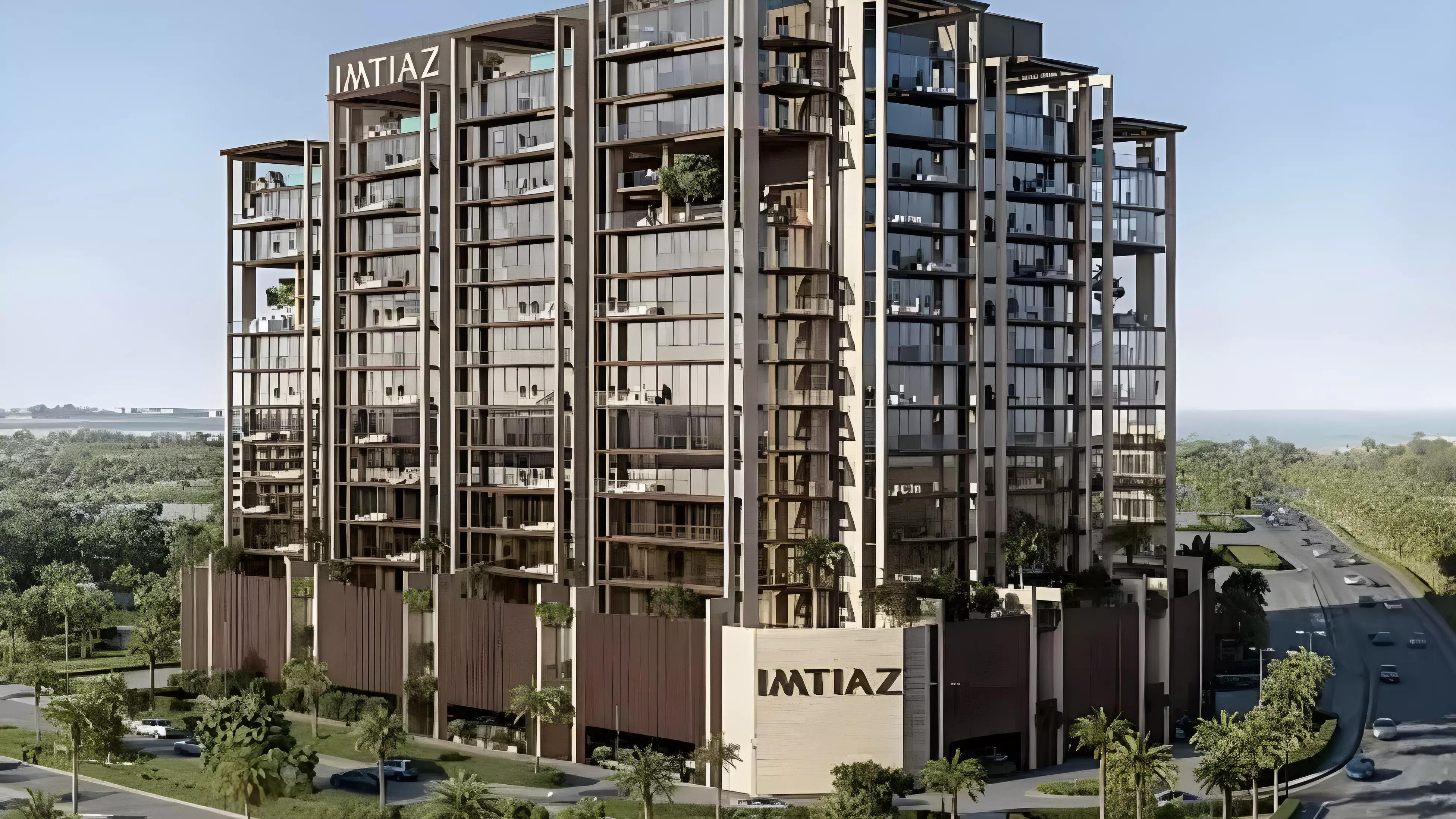 Seacliff tower exterior view, Dubai Islands, Dubai