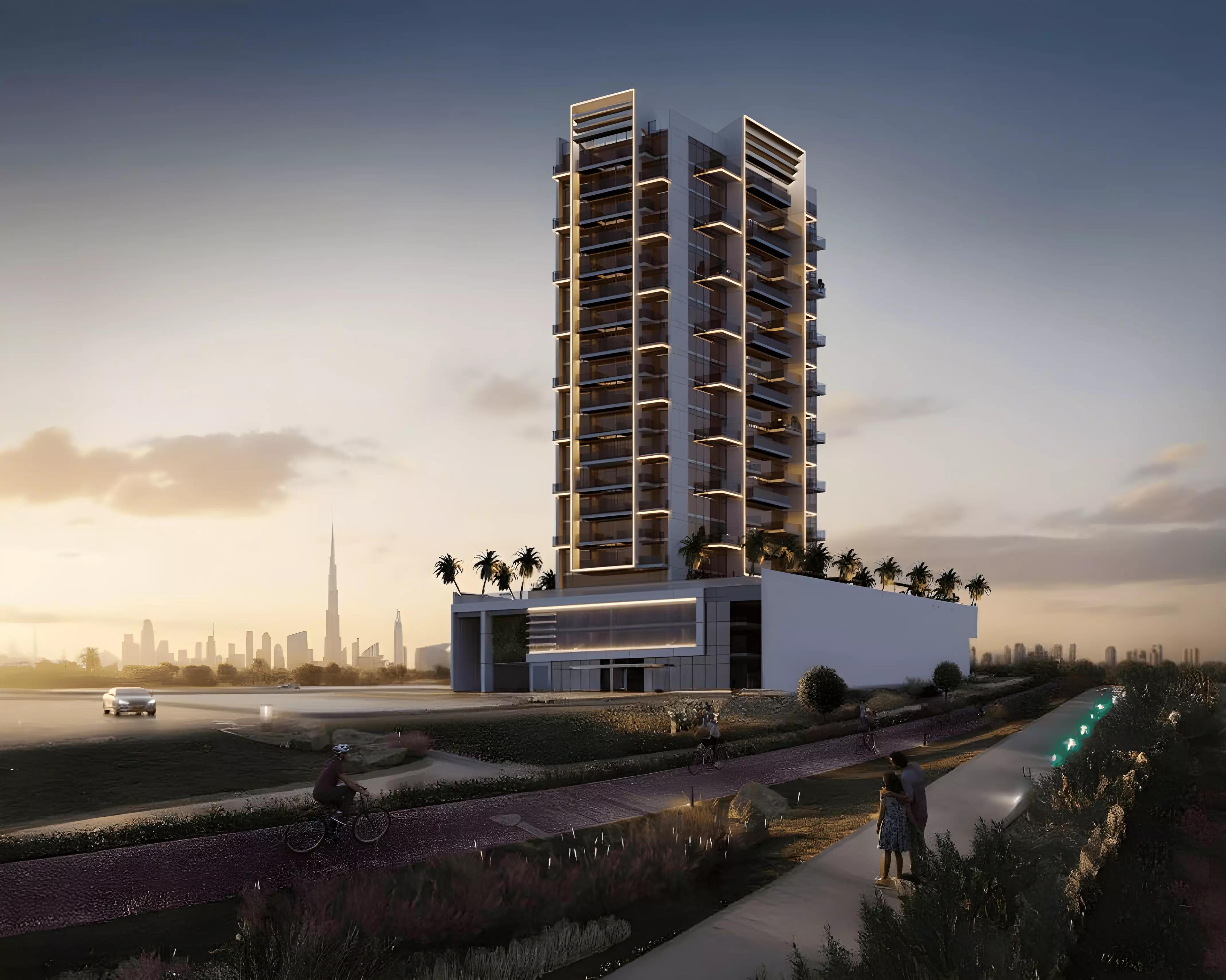 Future Residence swimming pool deck, Meydan, Dubai