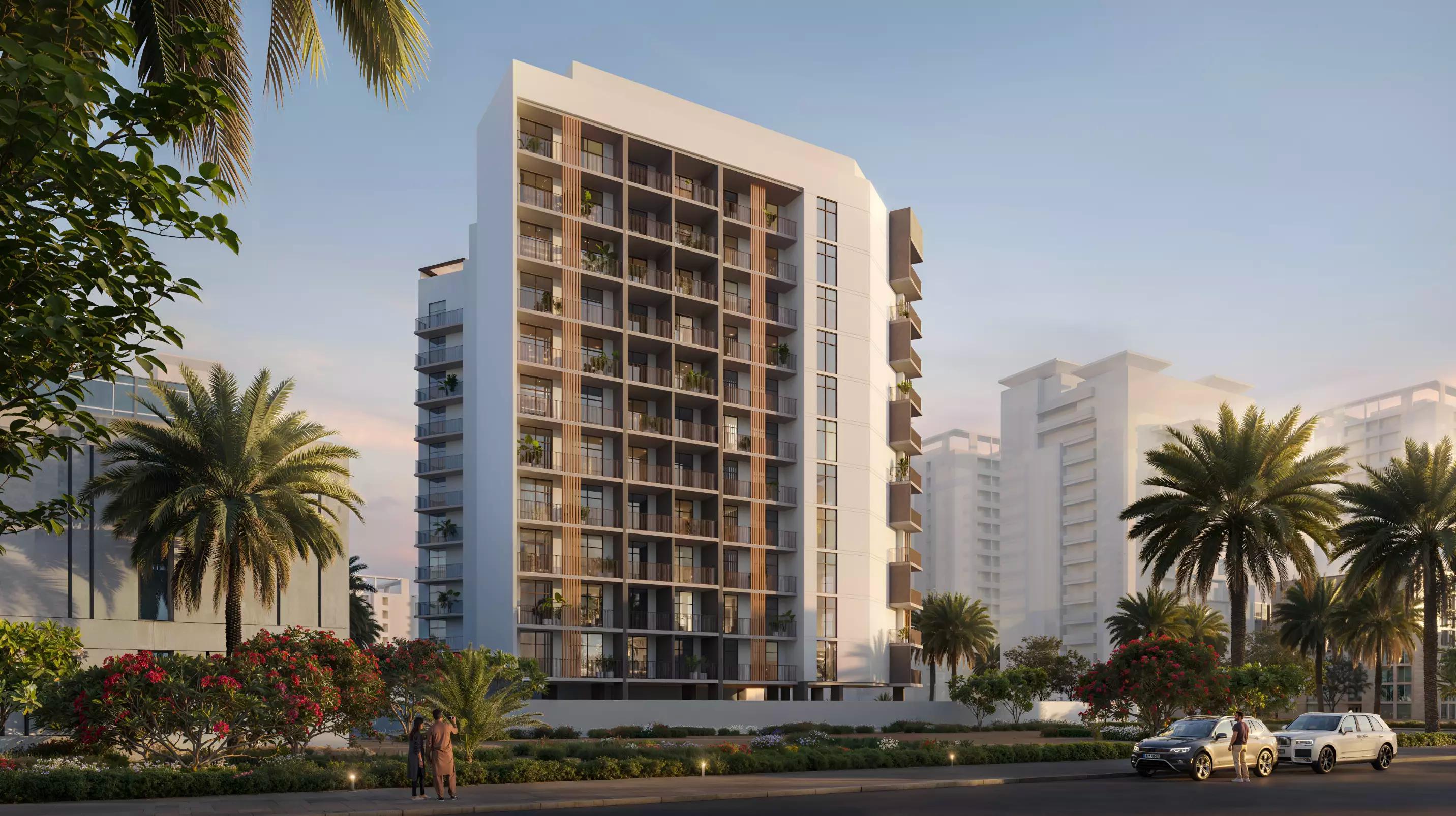 Verdan1A Phase 2 exterior facade view, Verdania 2, Dubai Land