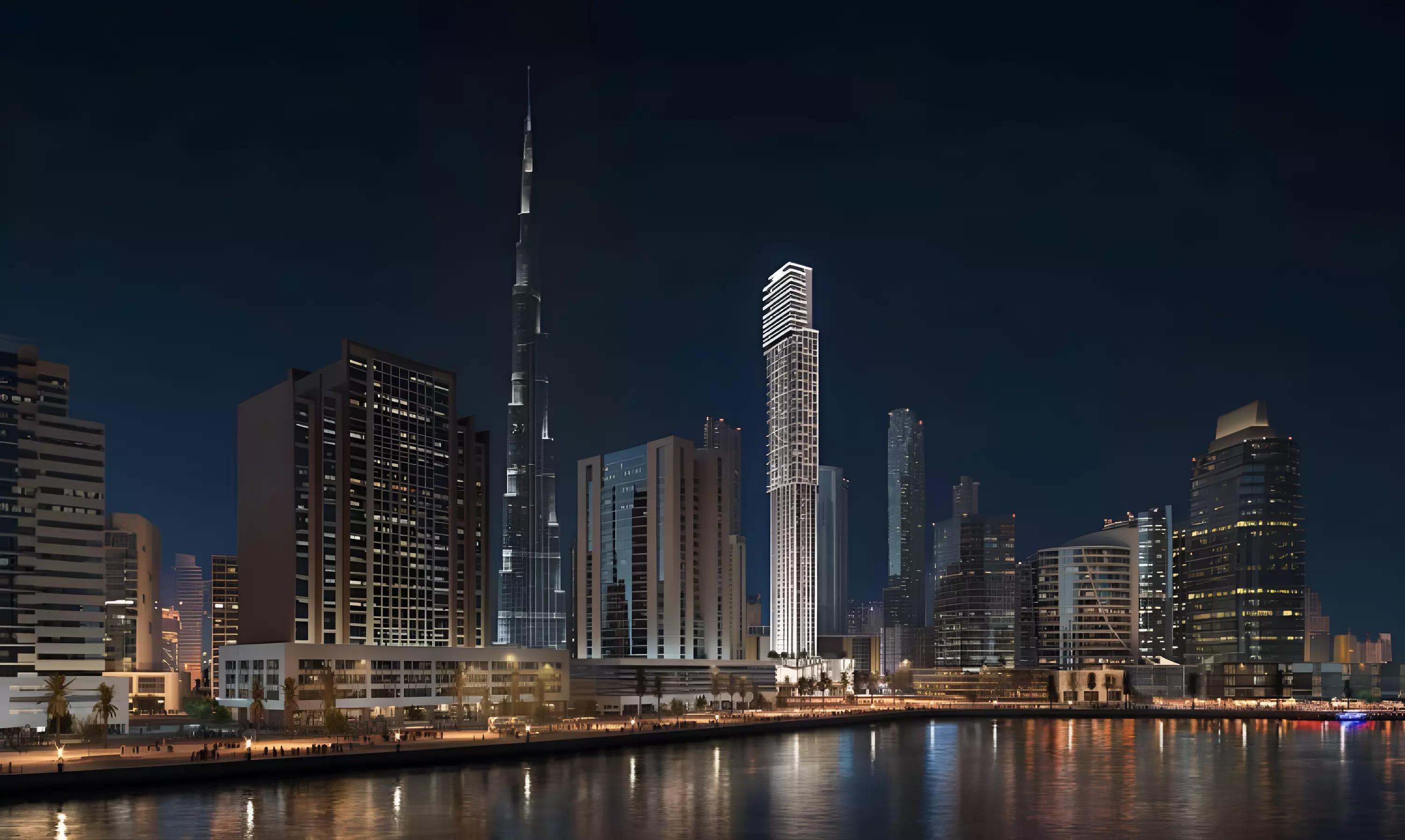 Rixos Financial Center Road tower exterior in Downtown Dubai
