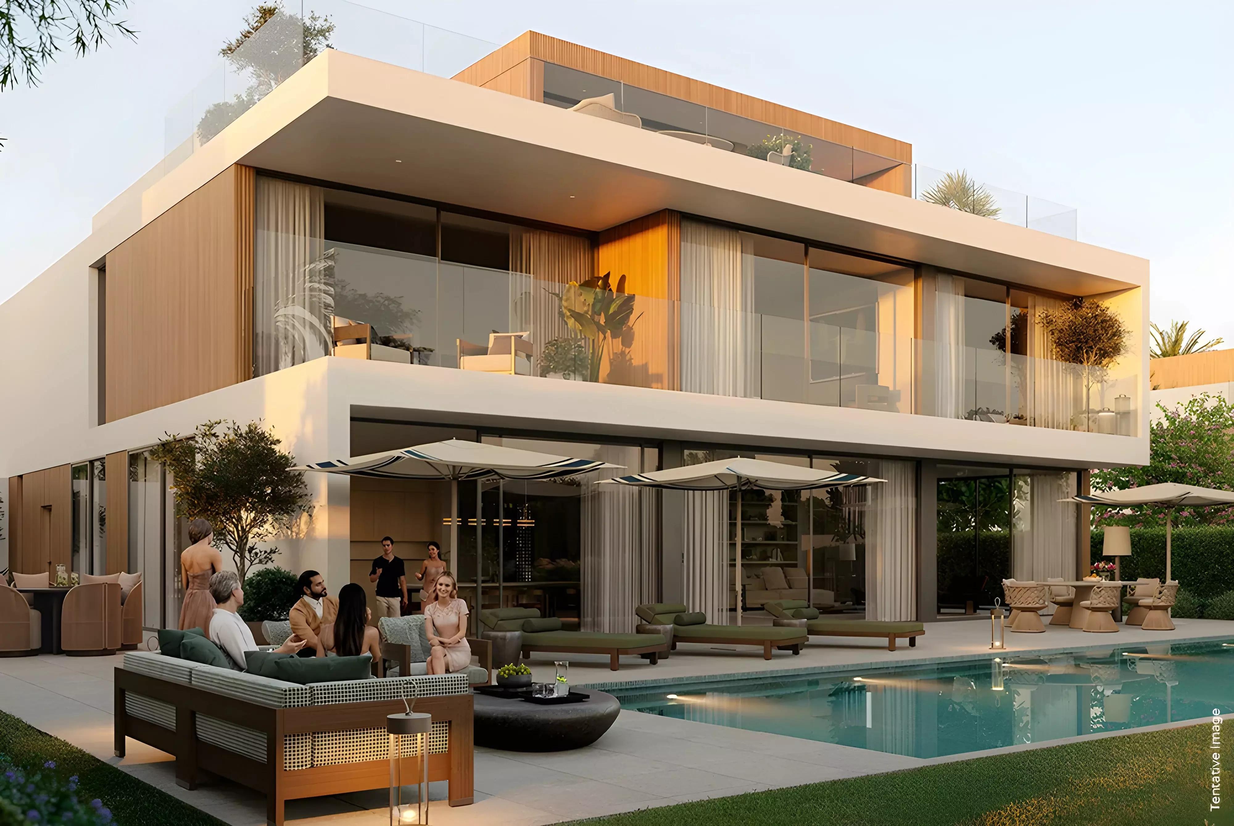 Selvara Phase 2 villa community street view, Grand Polo Club and Resort