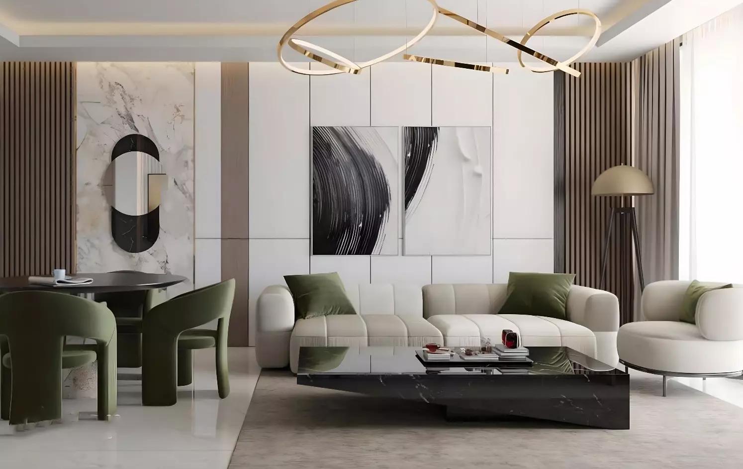 Children's play area at Samana Avenue, Dubai Land Residence Complex