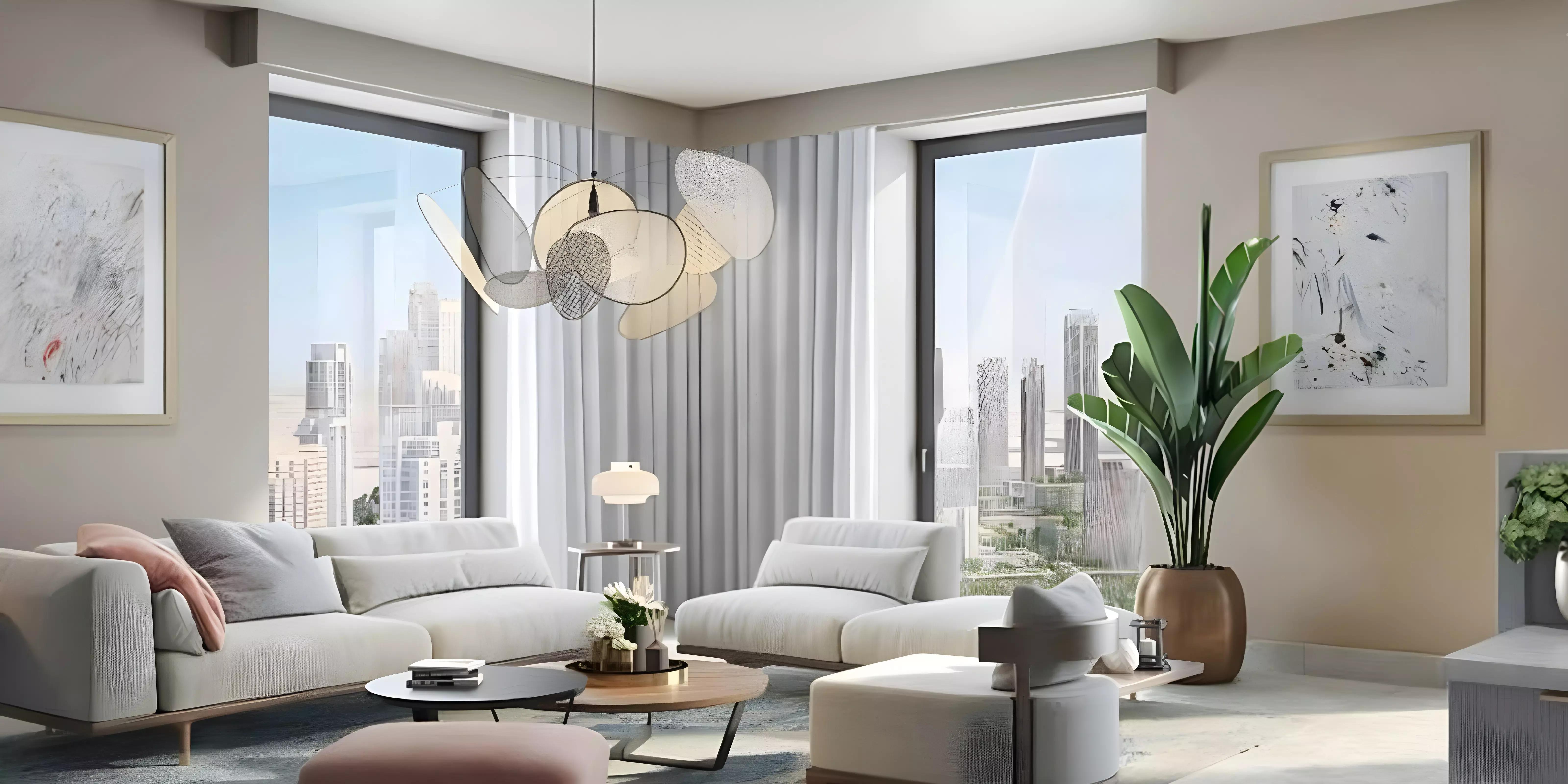 Shared pool deck with skyline view, Vida Residences Creek Beach