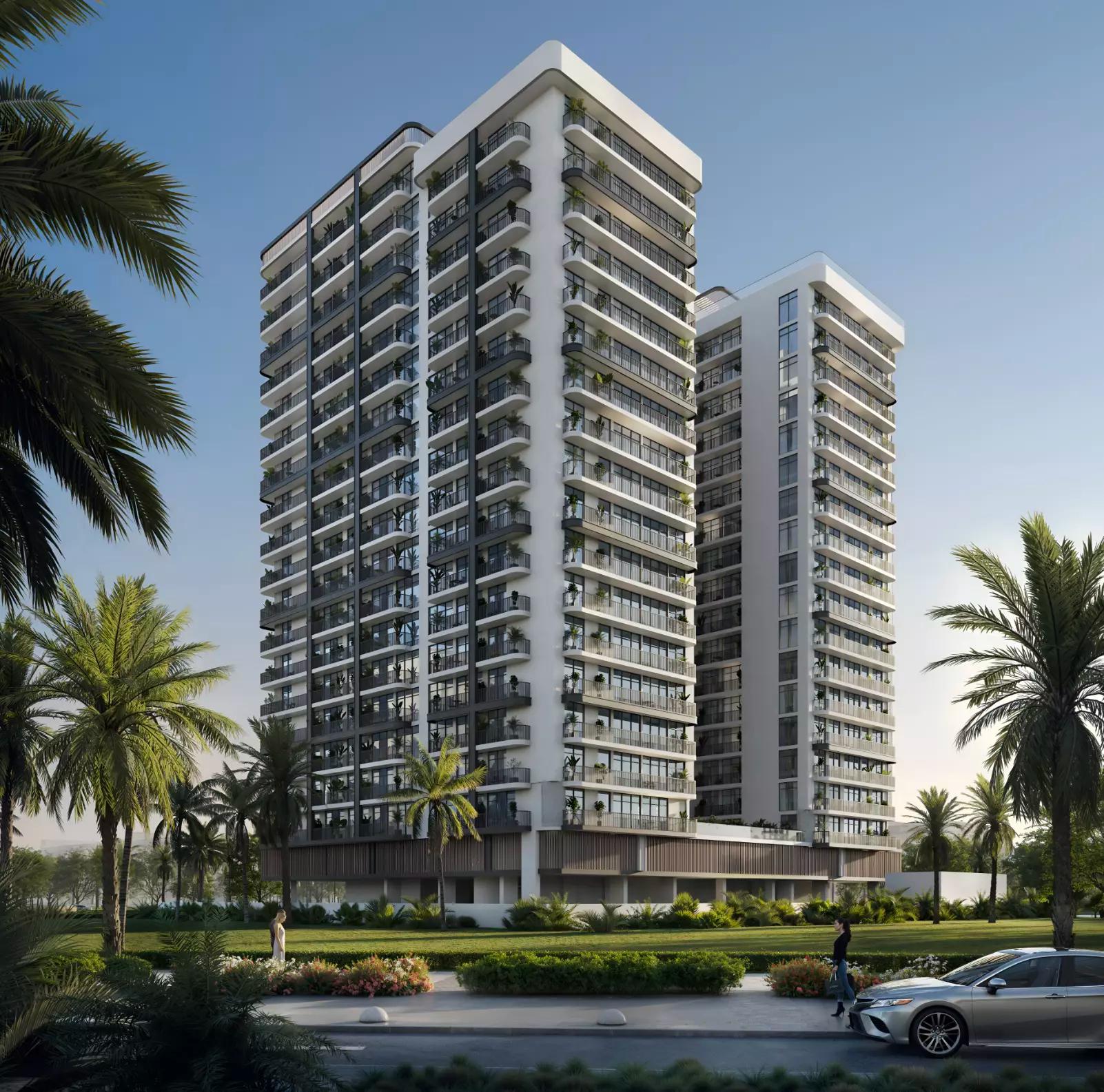 Indoor swimming pool at VERDAN1A Phase 4, Dubai Land Residence Complex, Dubai