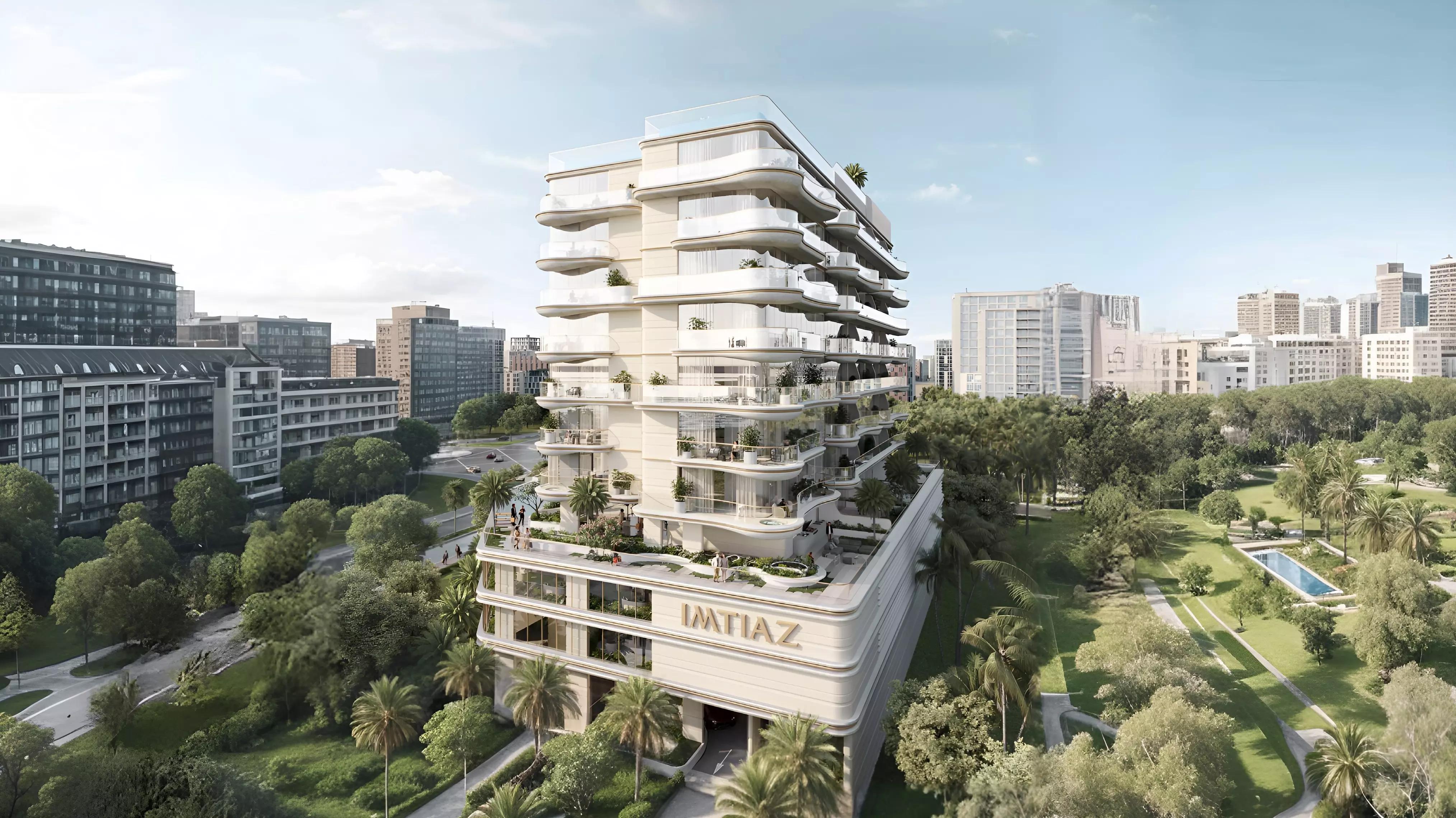 Beach Walk Residences 4 exterior facade, Dubai Islands