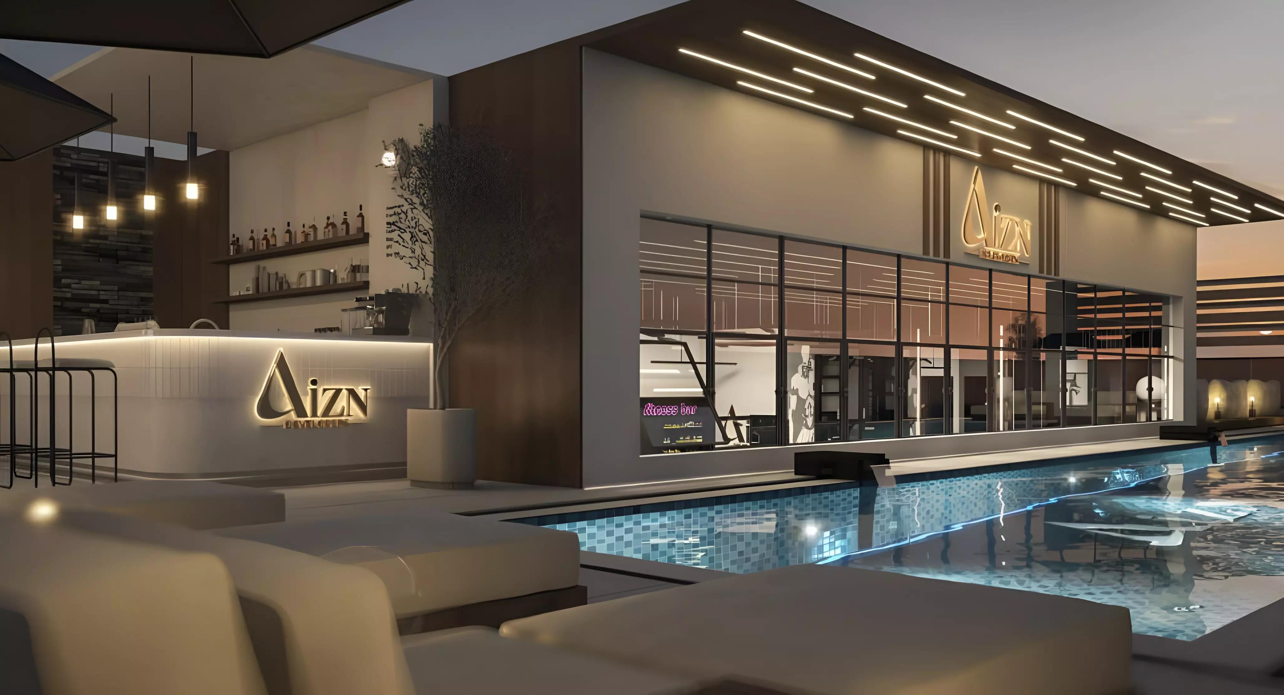 White Opals building elevation and landscaping, District 11, Dubai