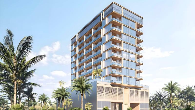Stamn Yuni exterior building facade, Al Satwa, Dubai