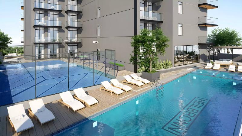 Park Lane 3 residential exterior in Jumeirah Village Circle, District 12, Dubai