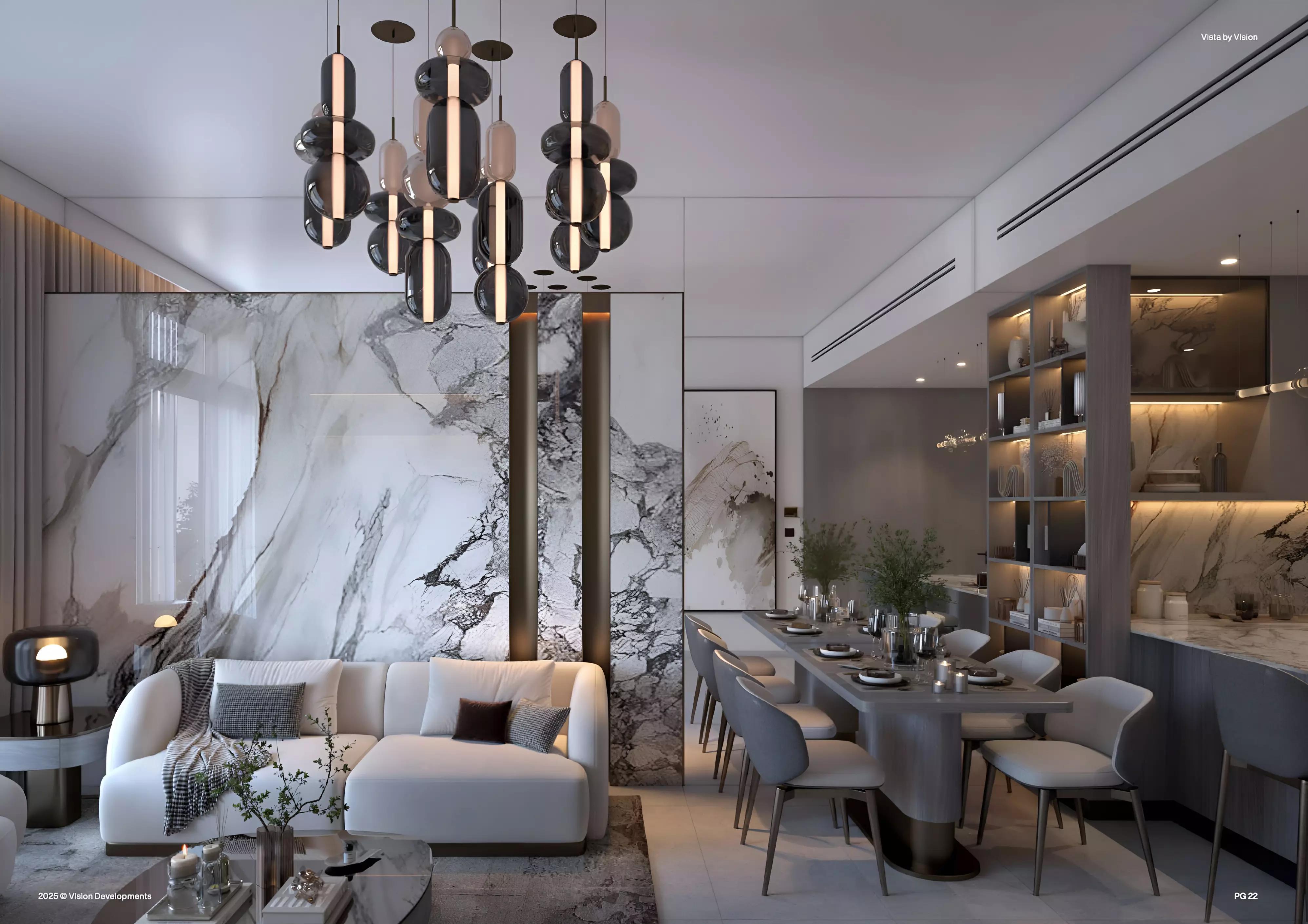 Gymnasium interior at Vista by Vision, Dubai Production City