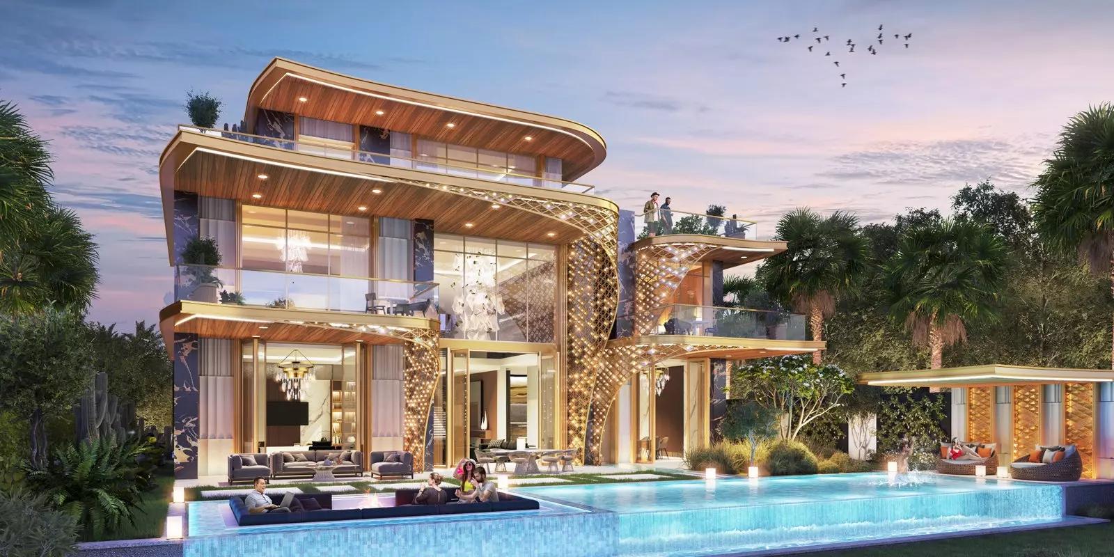 Damac Gems Estates villa kitchen interior, DAMAC Hills, Dubai
