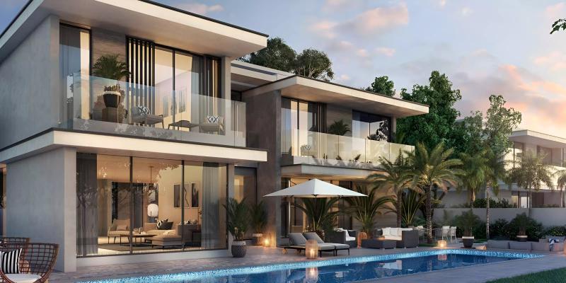 Majestic Vistas Lamborghini Mansions villa exterior at Dubai Hills Estate, Emaar