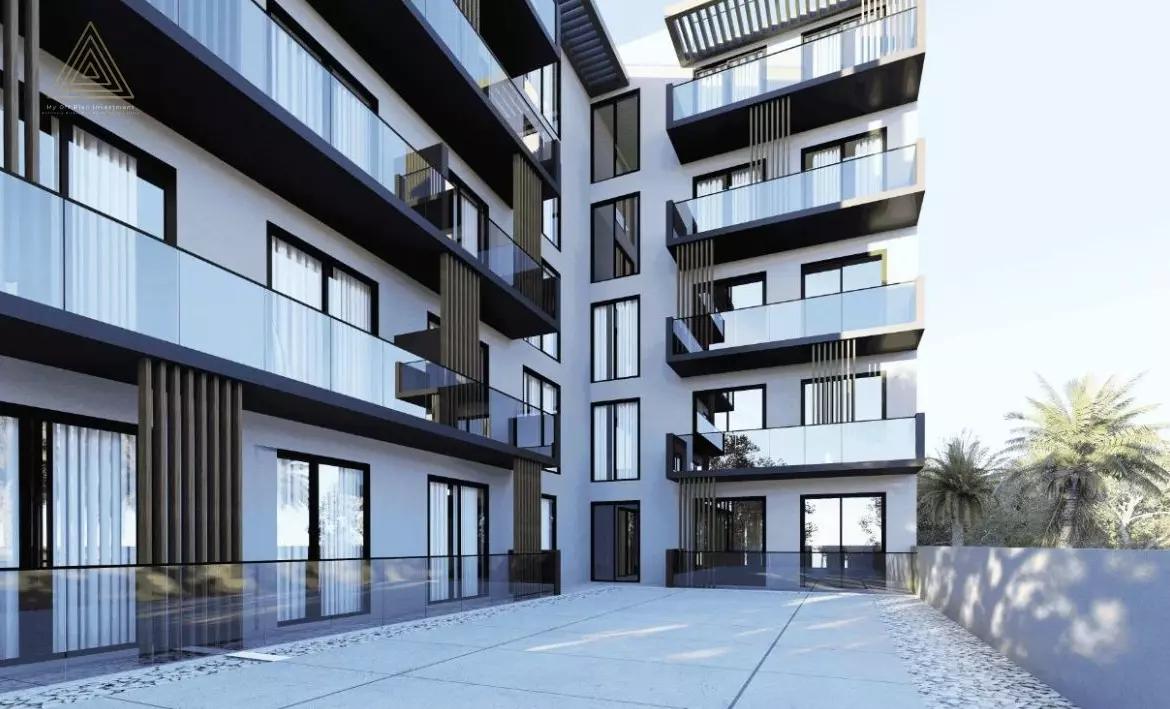 Building amenity space at Enaya Residences, Jumeirah Village Triangle