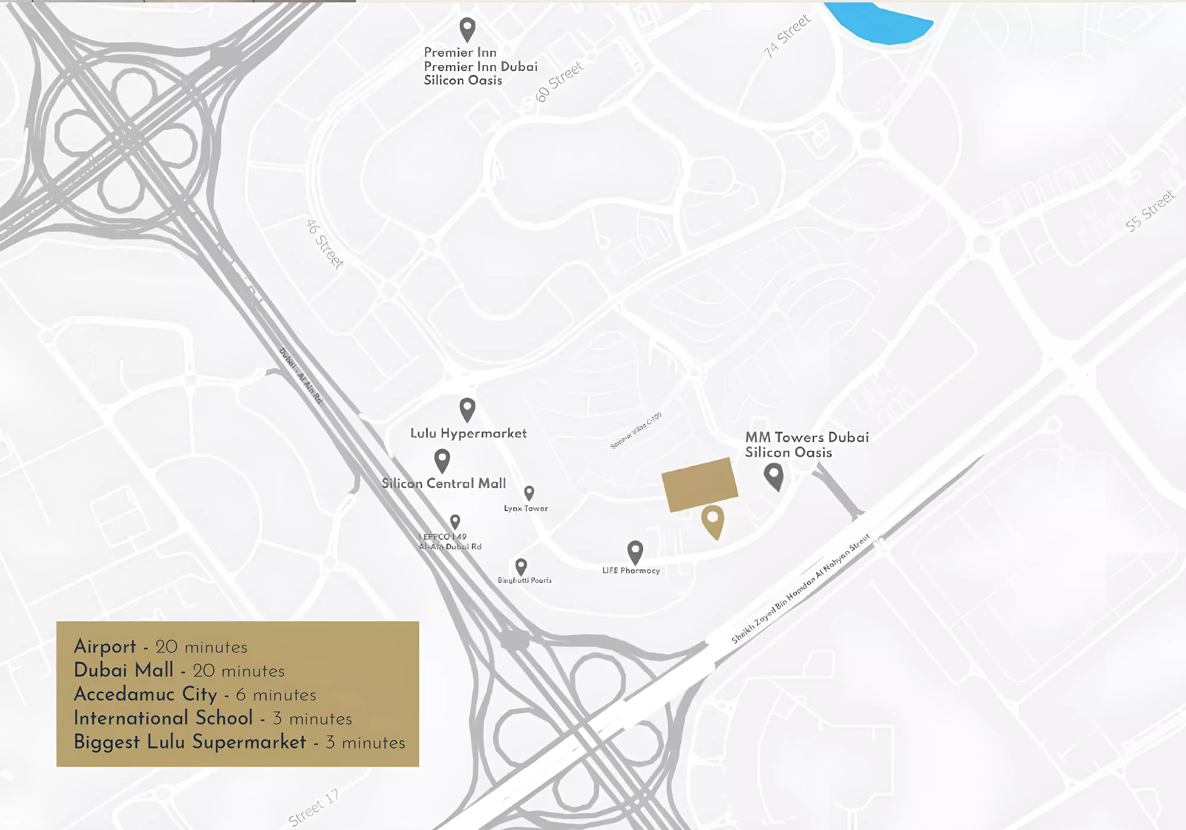 Aura Elite master plan layout, Dubai Silicon Oasis