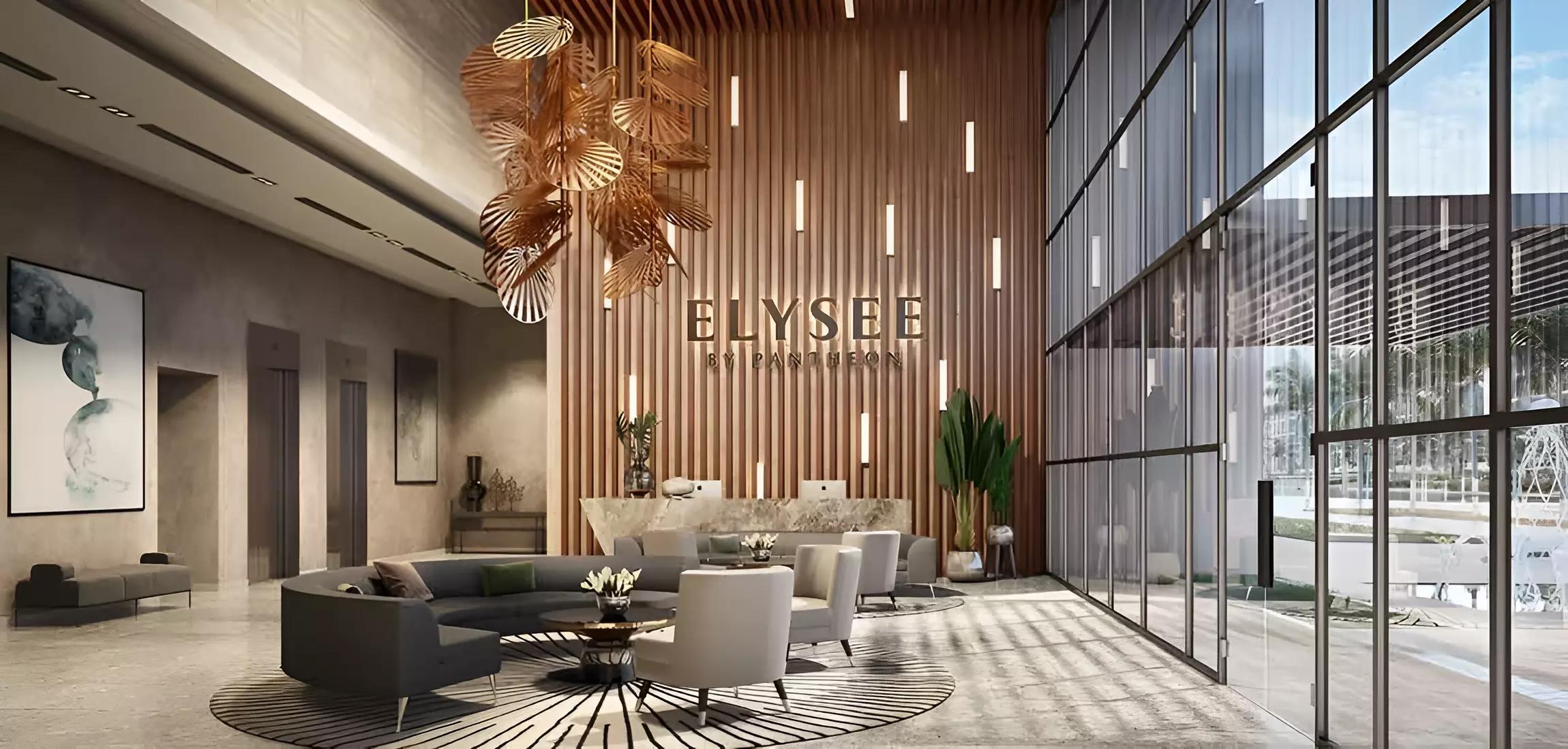 Pantheon Elysee Phase 3 bedroom interior with built-in wardrobe, JVC, Dubai