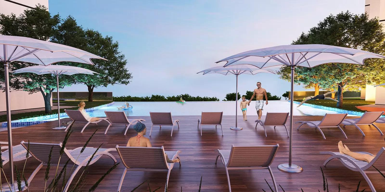 Maimoon Gardens apartment interior finish, Jumeirah Village Circle
