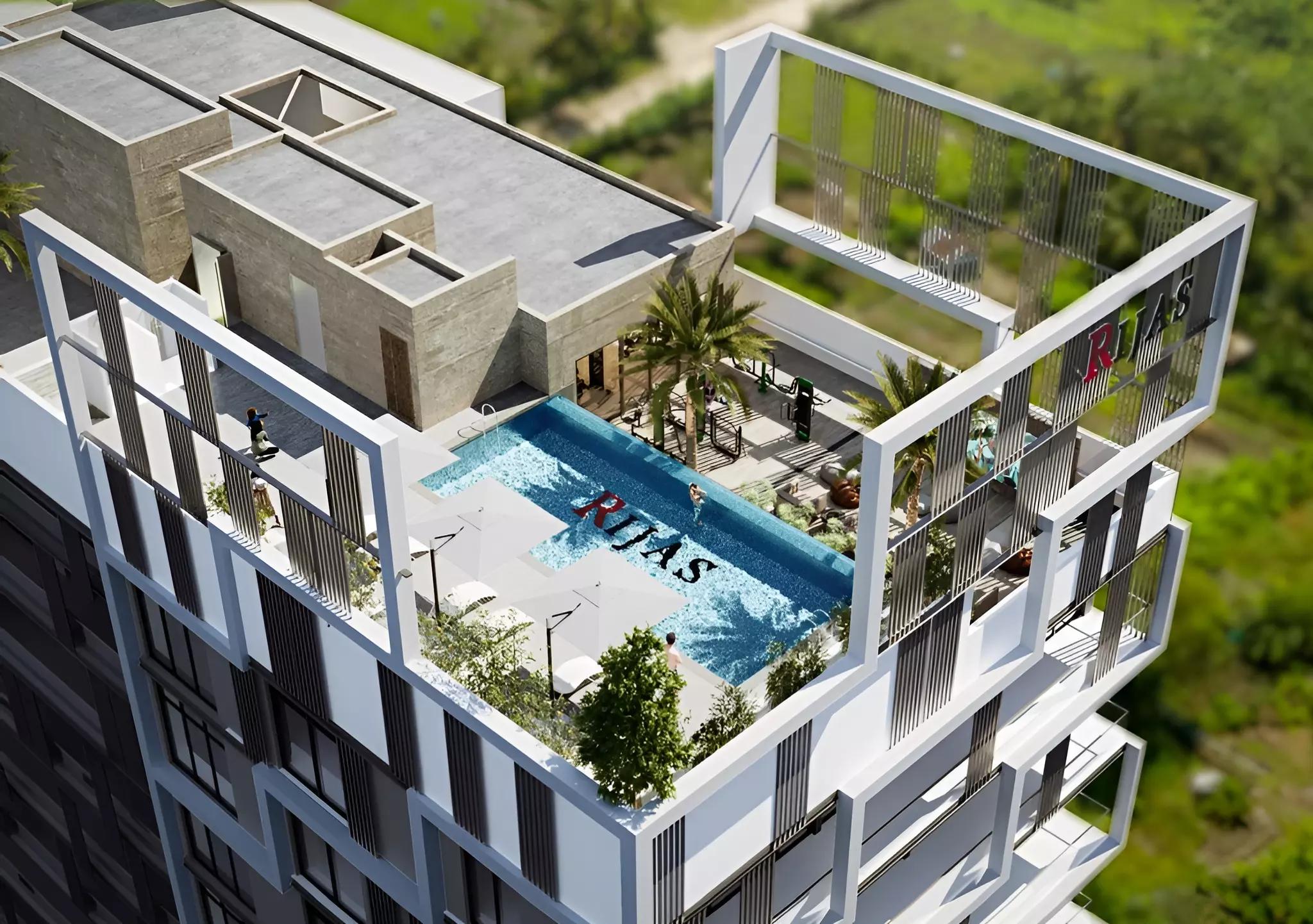 Rija Suites indoor amenity space, Majan, Dubai